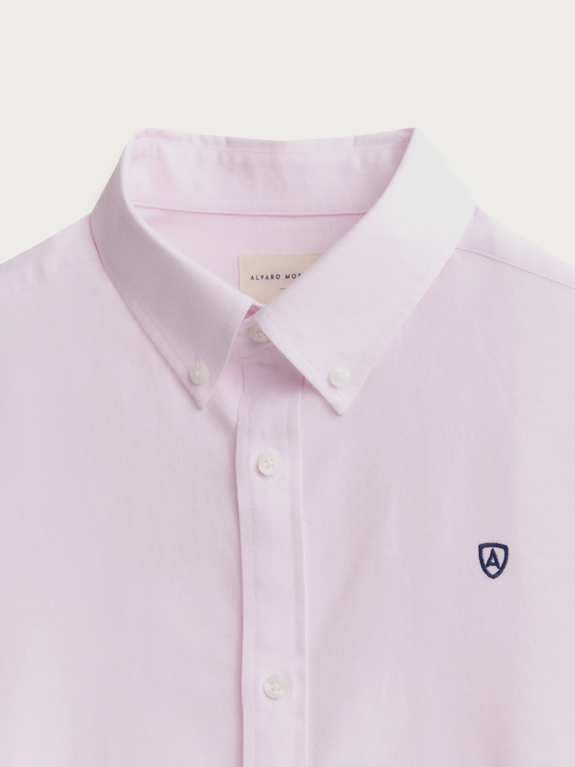 Camicia Oxford Classica Uomo - Tessuto Resistente e Confortevile | Collezione Essentials by Alvaro Moreno