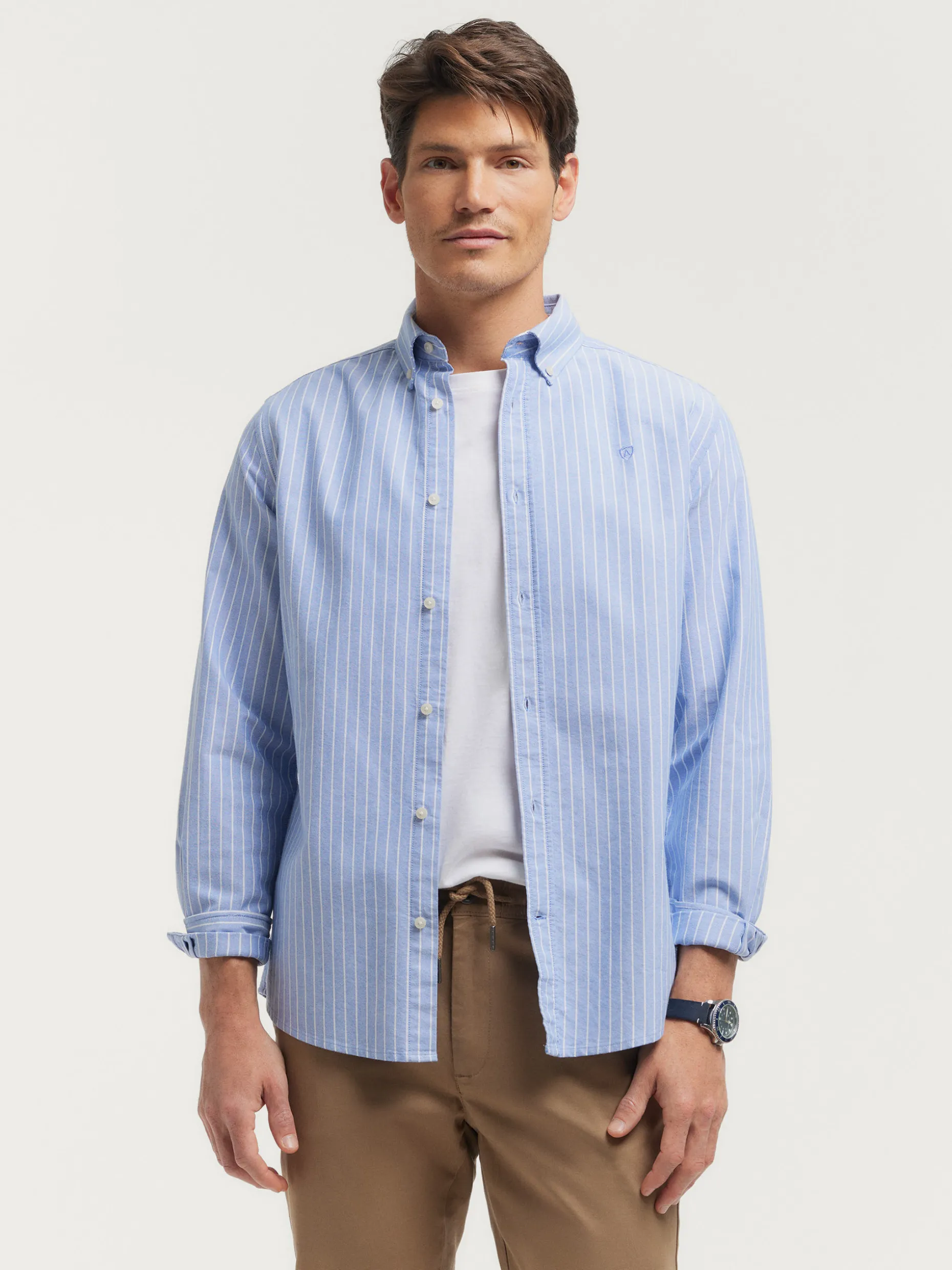 Camicia Oxford Casual Elegante Uomo - Club Collection di Alvaro Moreno | Disponibile Online