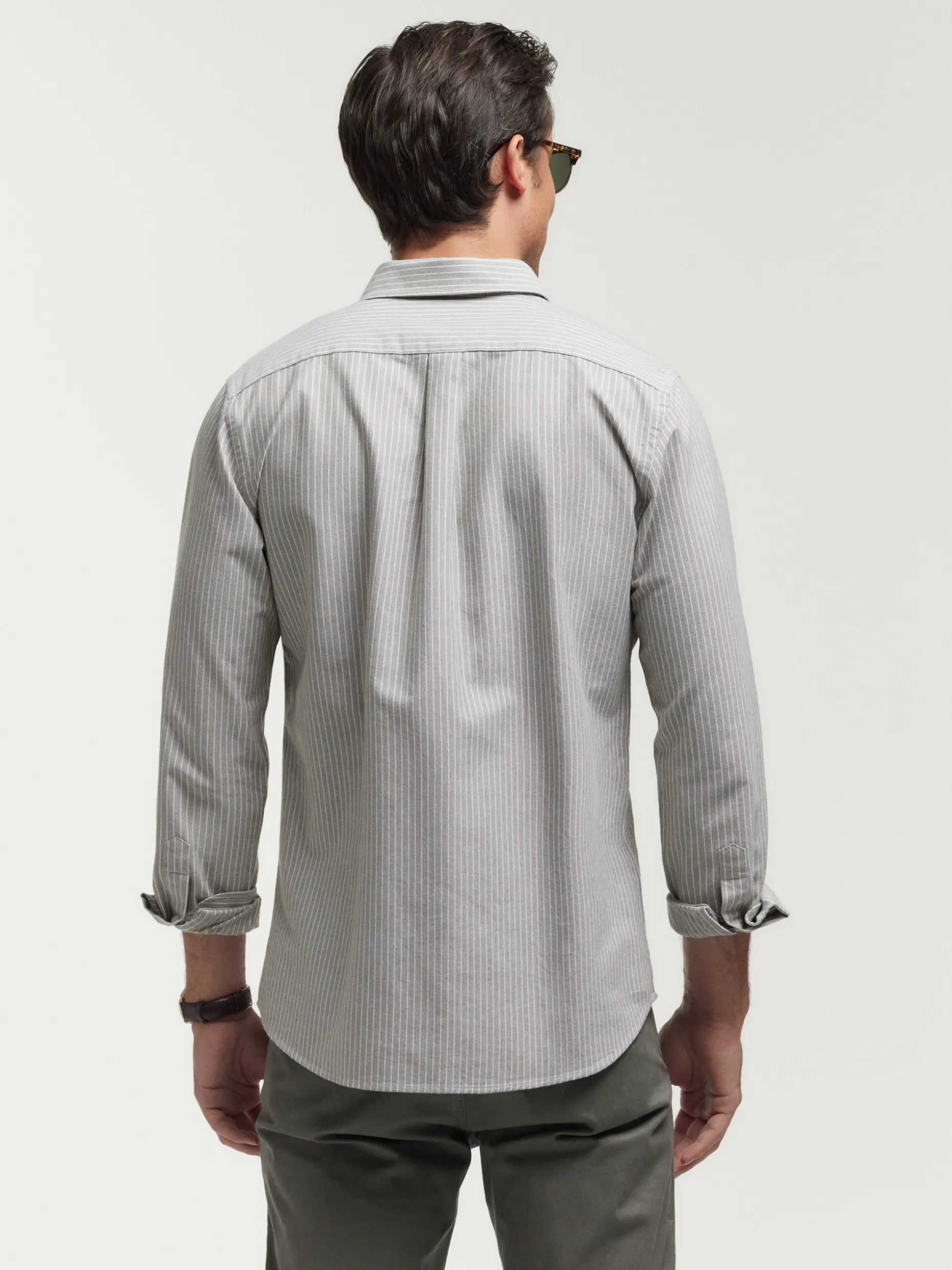 Camicia Uomo in Tessuto Oxford Diplomat - Stile Classico di Alvaro Moreno, Taglio Moderno e Confortevole