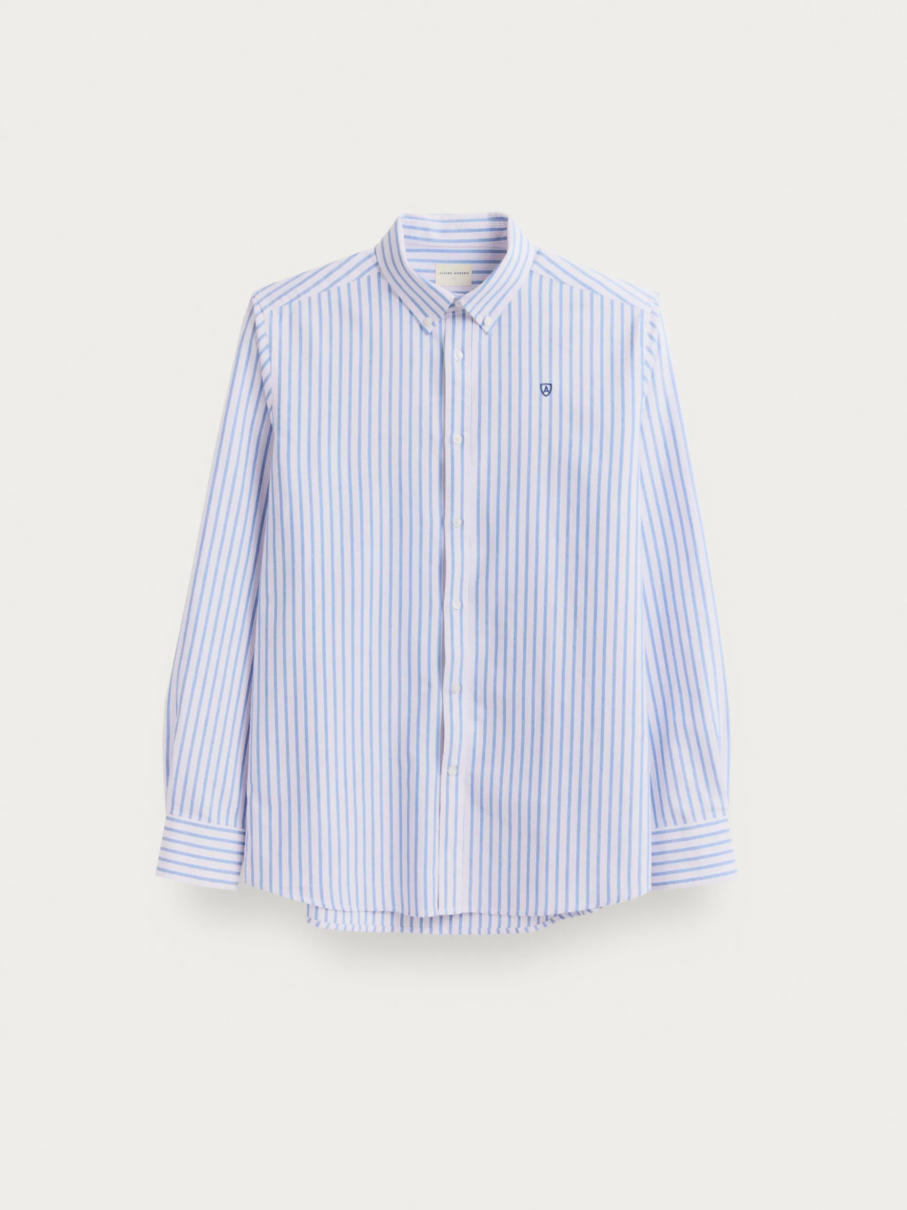 Camicia Oxford Elegante Fantasia Righe - Collezione Uomo | Alvaro Moreno Exclusive