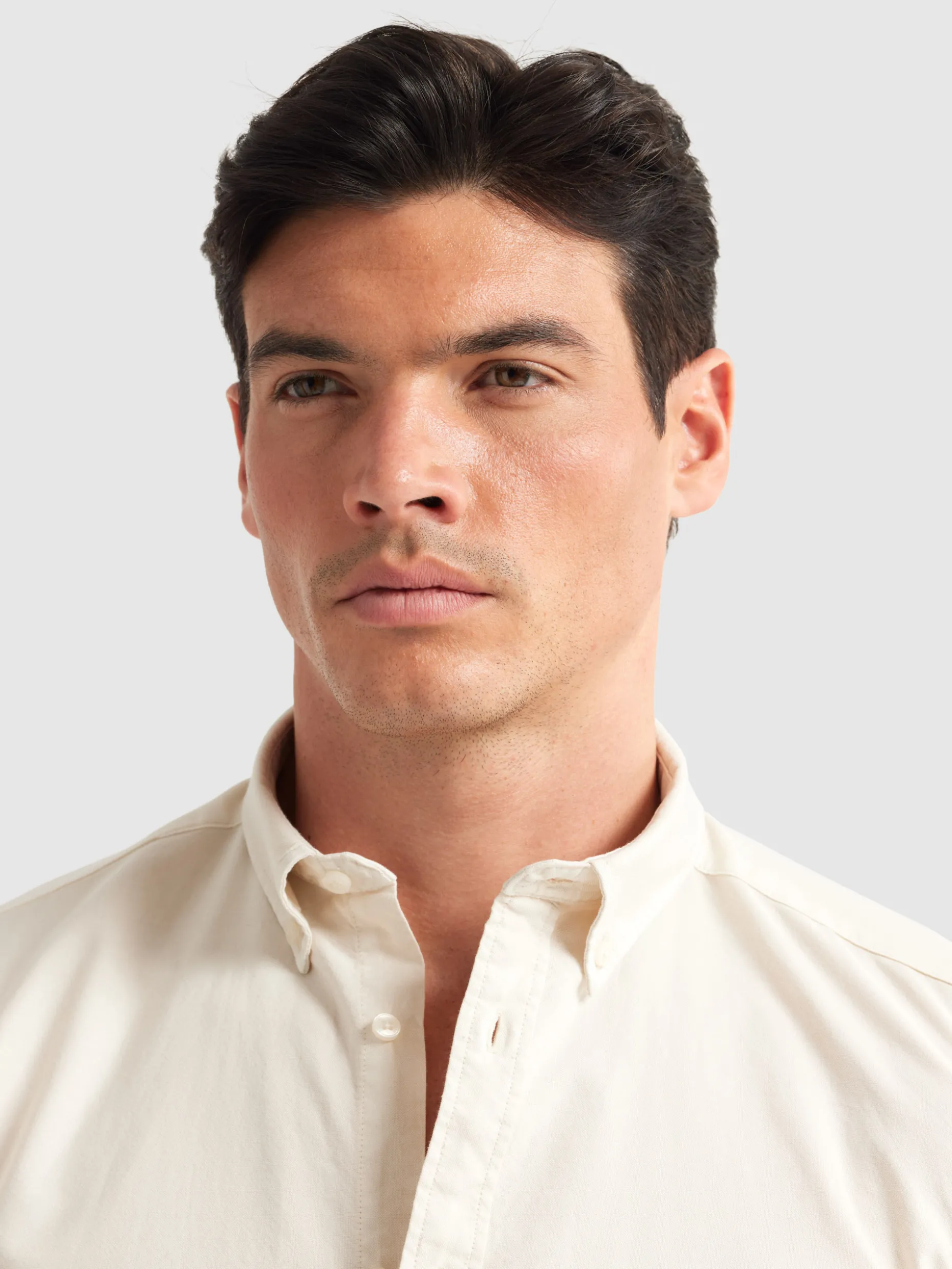 Camicia Oxford con Taschini Tinta Artigianale | Negozio Alvaro Moreno