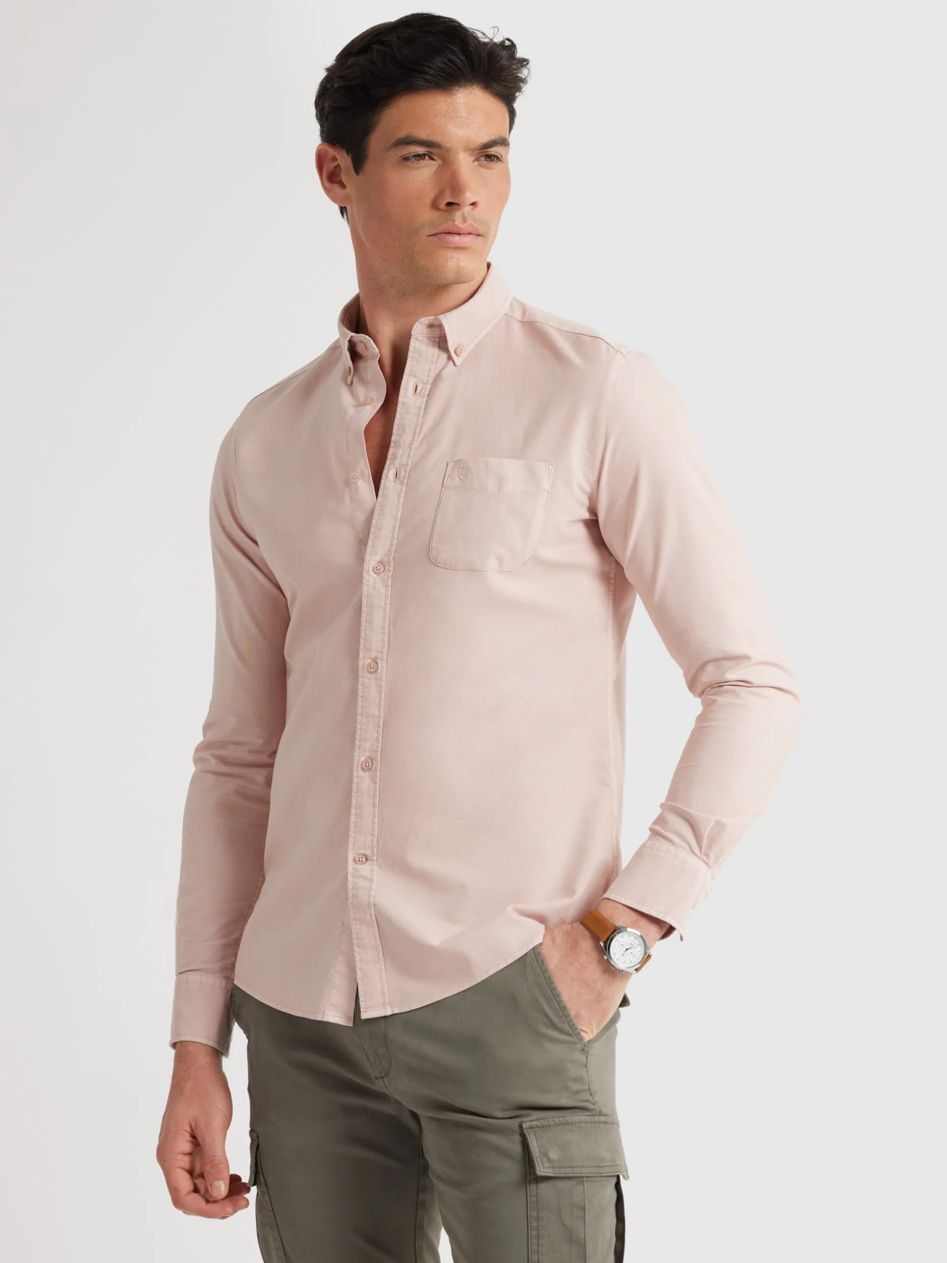 Camicia Oxford con Taschino - Tintura Artigianale by Alvaro Moreno a Prezzo Accessibile