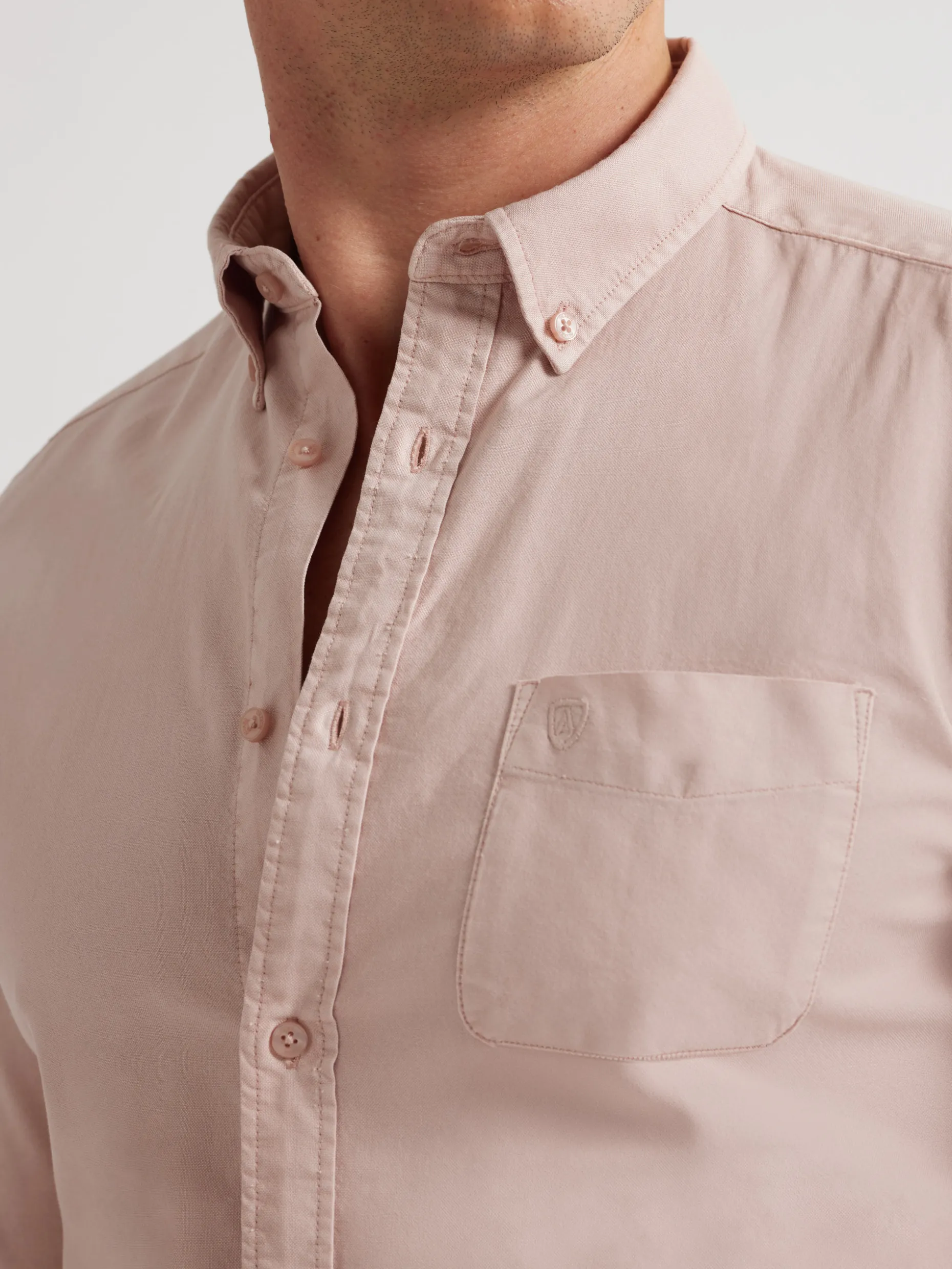 Camicia Oxford con Taschino - Tintura Artigianale by Alvaro Moreno a Prezzo Accessibile