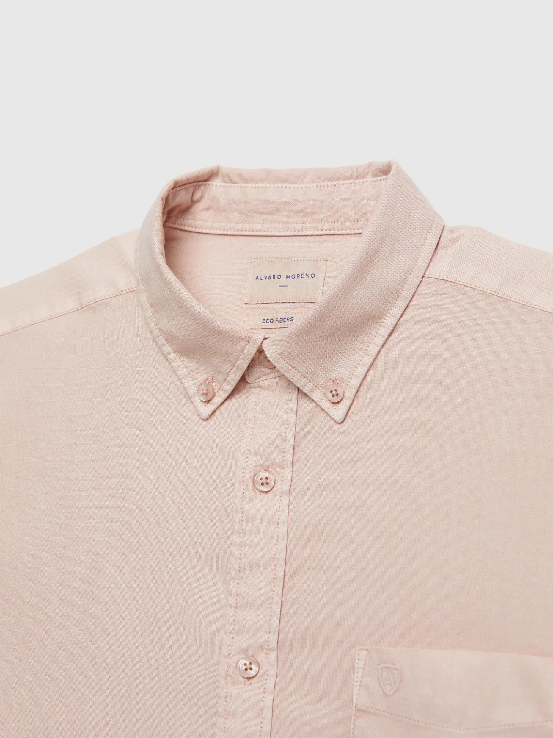 Camicia Oxford con Taschino - Tintura Artigianale by Alvaro Moreno a Prezzo Accessibile