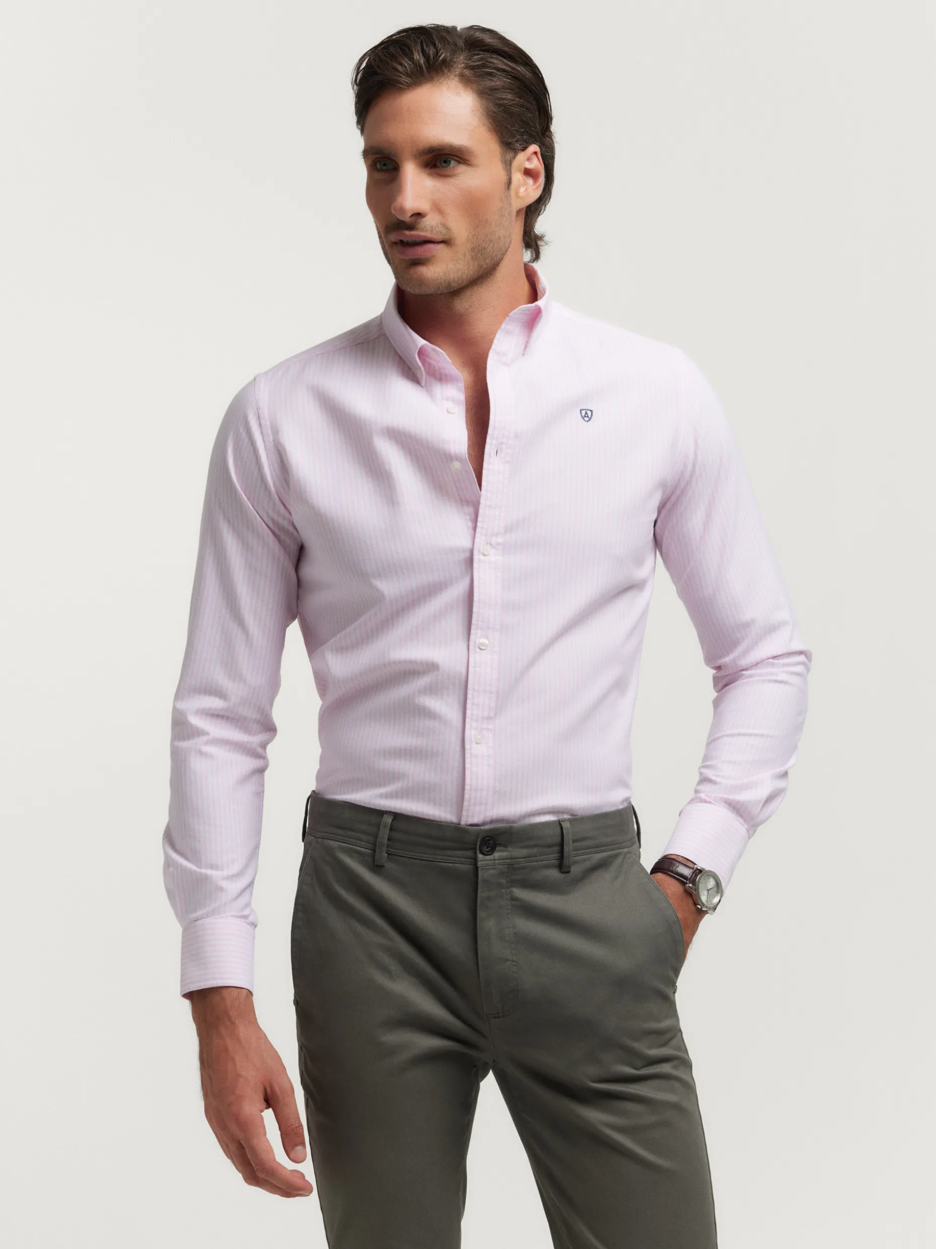 Camicia Oxford Strisce Eleganti | Promozione Estiva Alvaro Moreno - Da Non Perdere