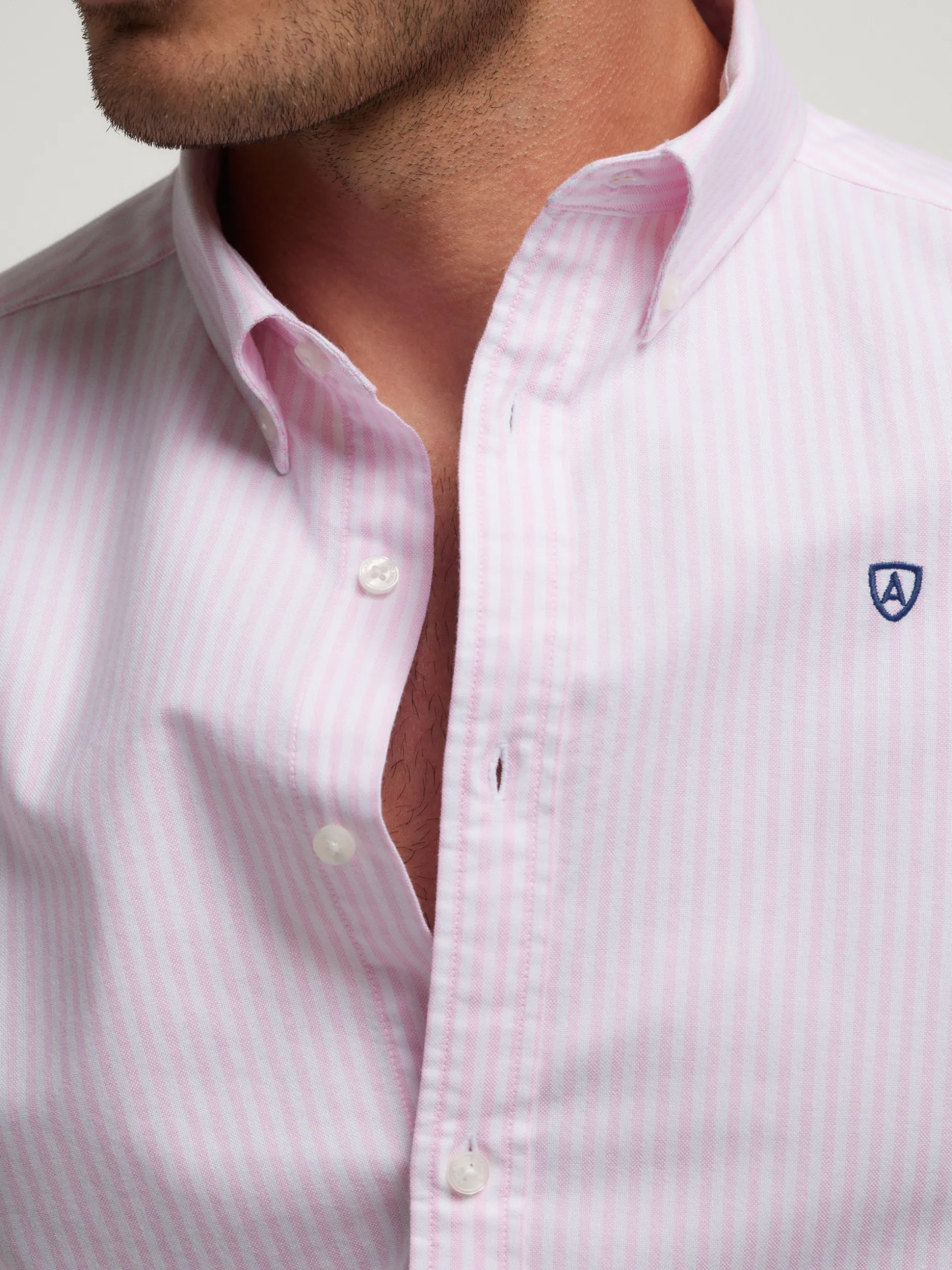 Camicia Oxford Strisce Eleganti | Promozione Estiva Alvaro Moreno - Da Non Perdere