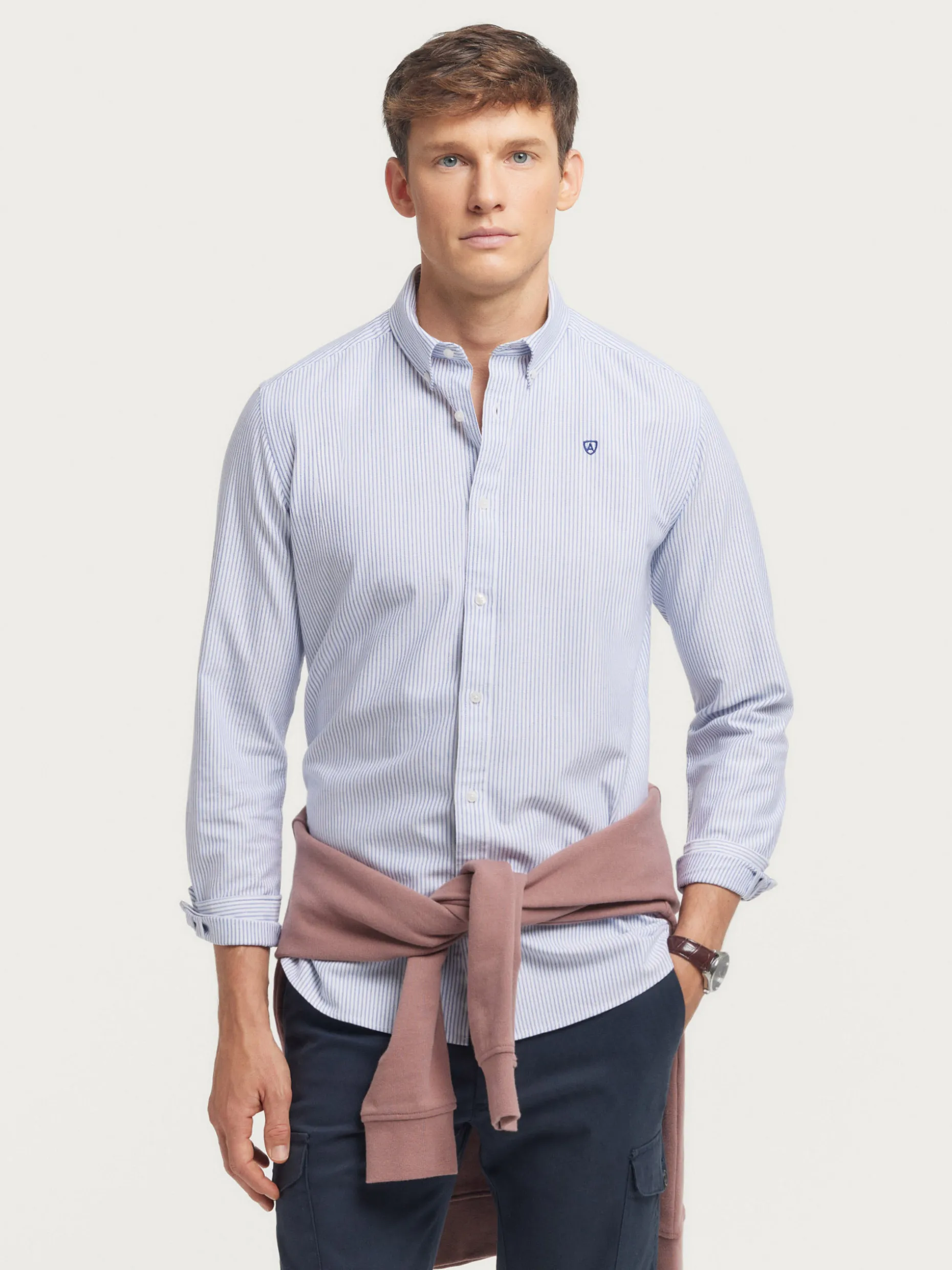 Alvaro Moreno: Camicia Oxford Regent in Liquidazione - Ultime Occasioni Imperdibili!