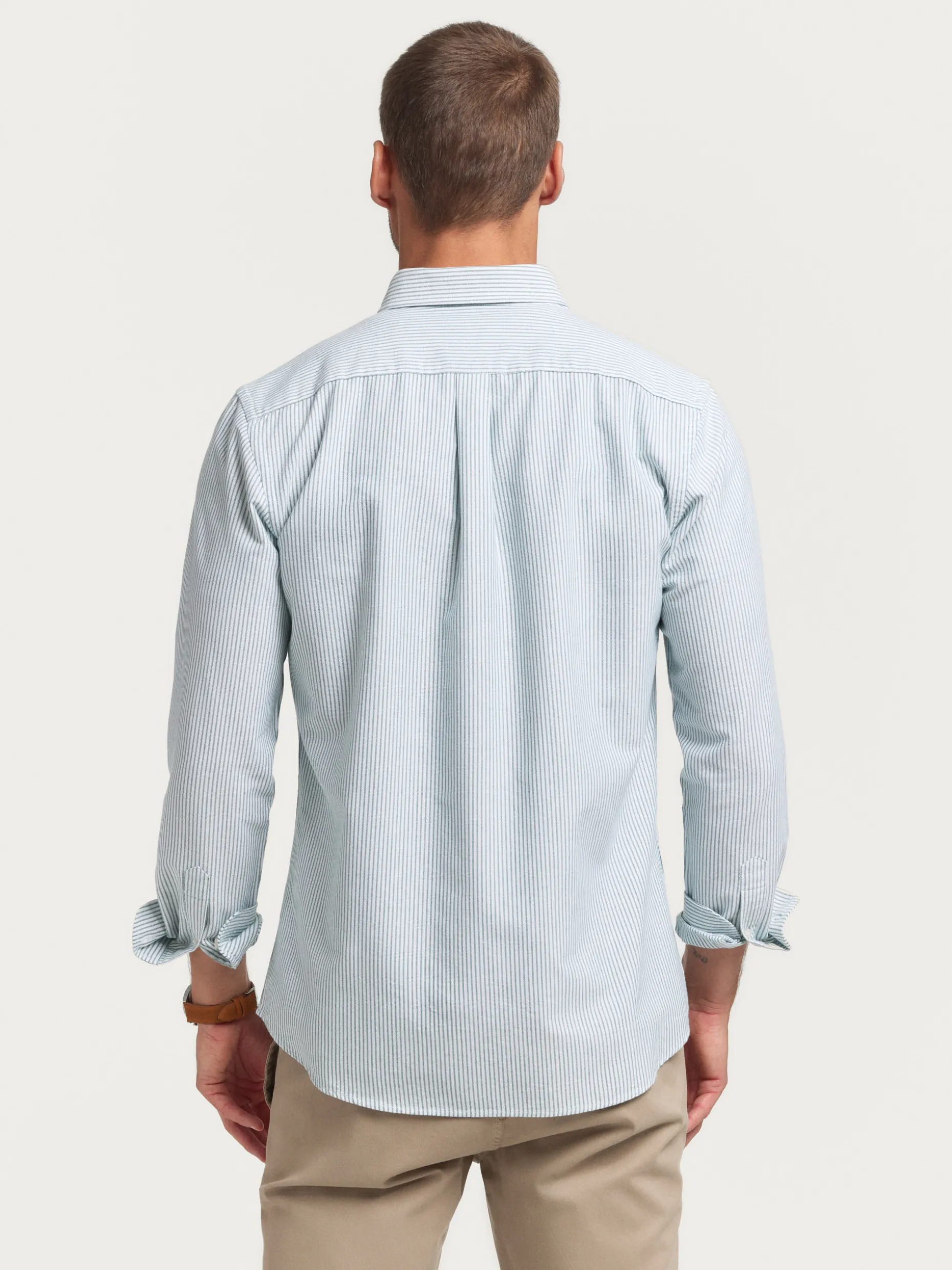 Camicia Elegante in Tessuto Oxford di Alta Qualità - Stile Regent by Álvaro Moreno | Sconti Esclusivi per Tempo Limitato