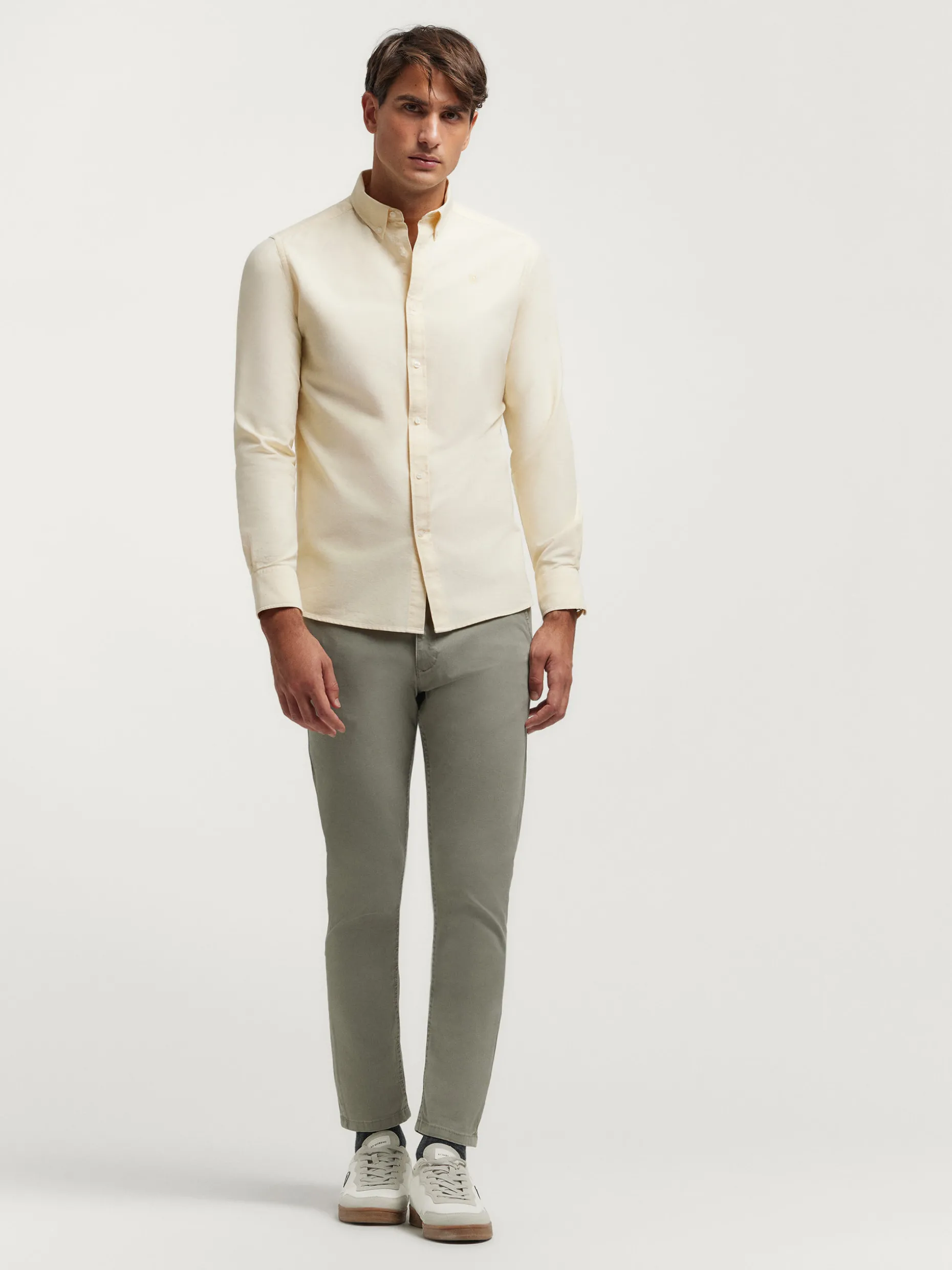 Camicia Oxford Unicolore Alvaro Moreno - Promozione Imperdibile per Stile Senza Tempo