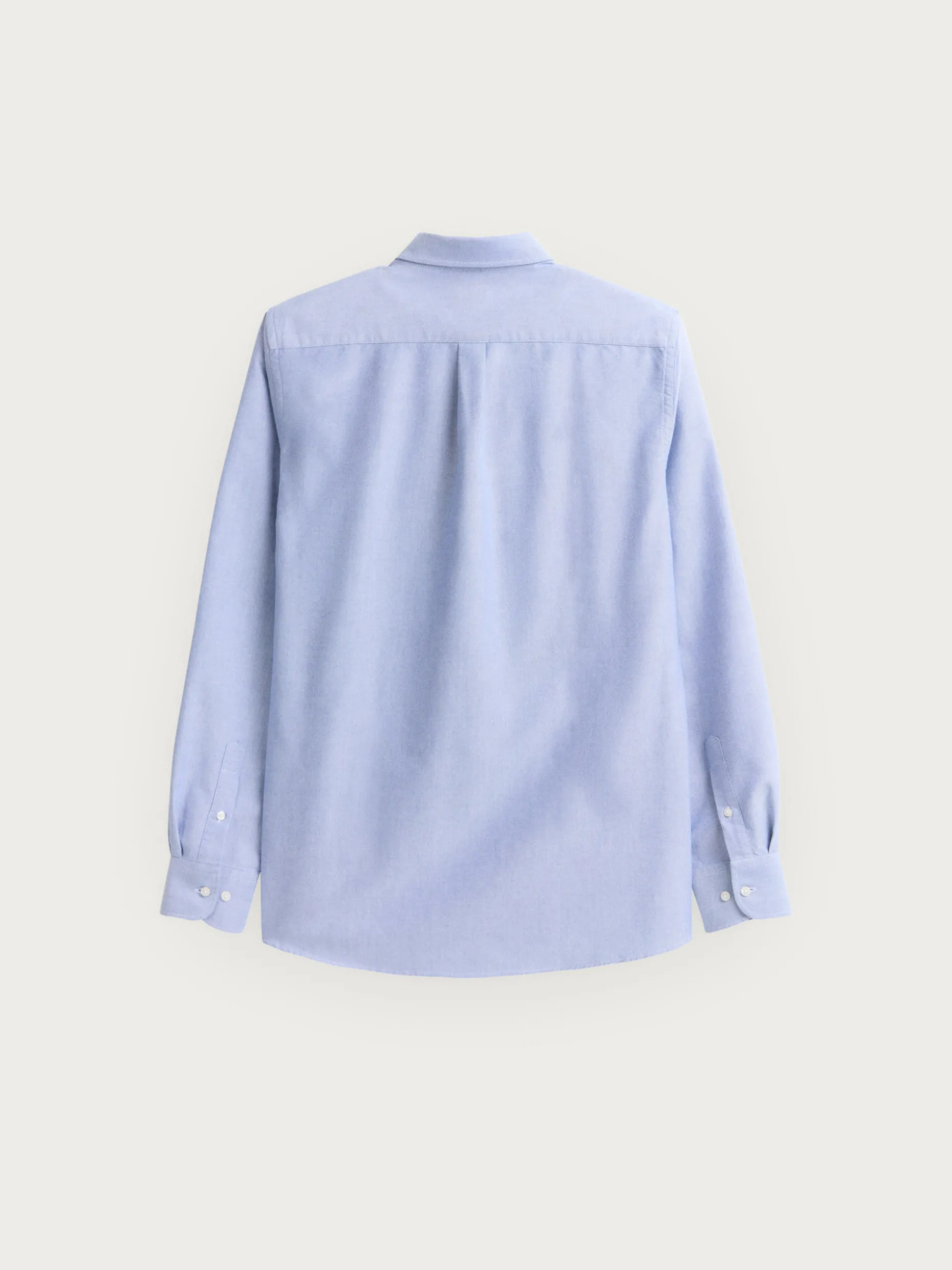 Camicia Oxford Uomo in Tessuto Unicolore - Design Classico di Álvaro Moreno® per Stile Casual Elegante