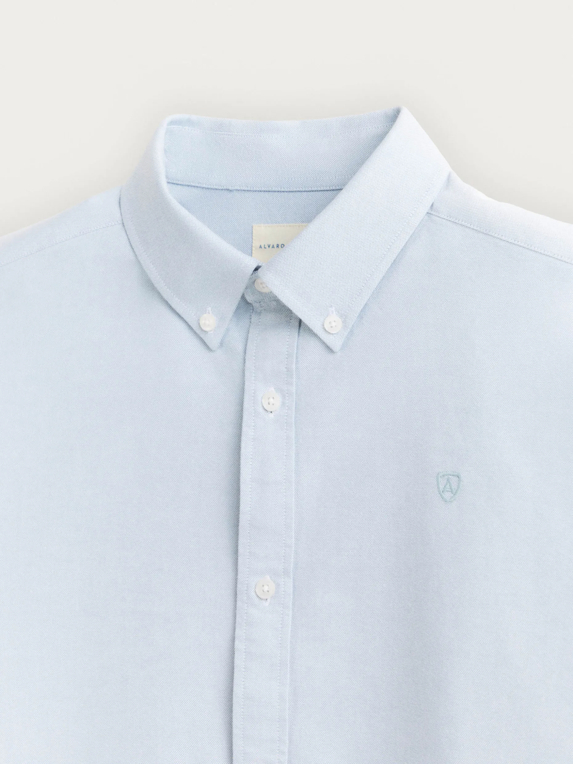 Camicia Oxford Unicolore in Tessuto Premium - Ultimi Pezzi in Promozione Alvaro Moreno