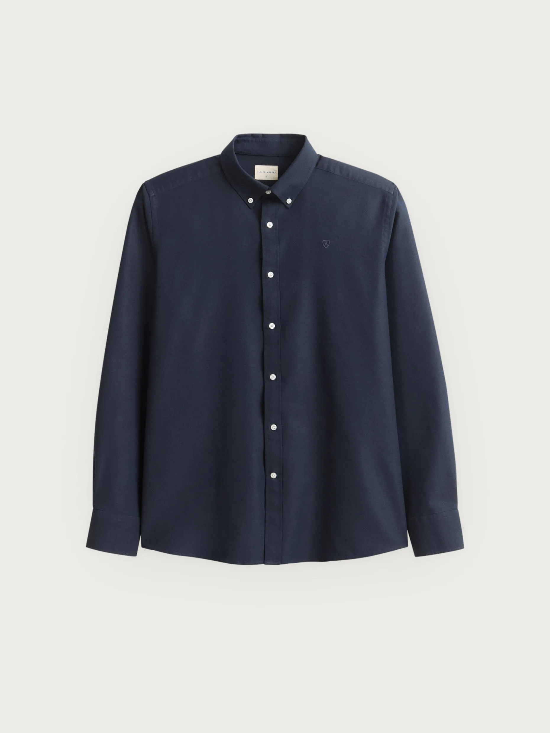 Camicia Uomo in Tessuto Oxford Unicolore | Confezione Elegante Alvaro Moreno - Comoda e Resistente per Tutto il Giorno