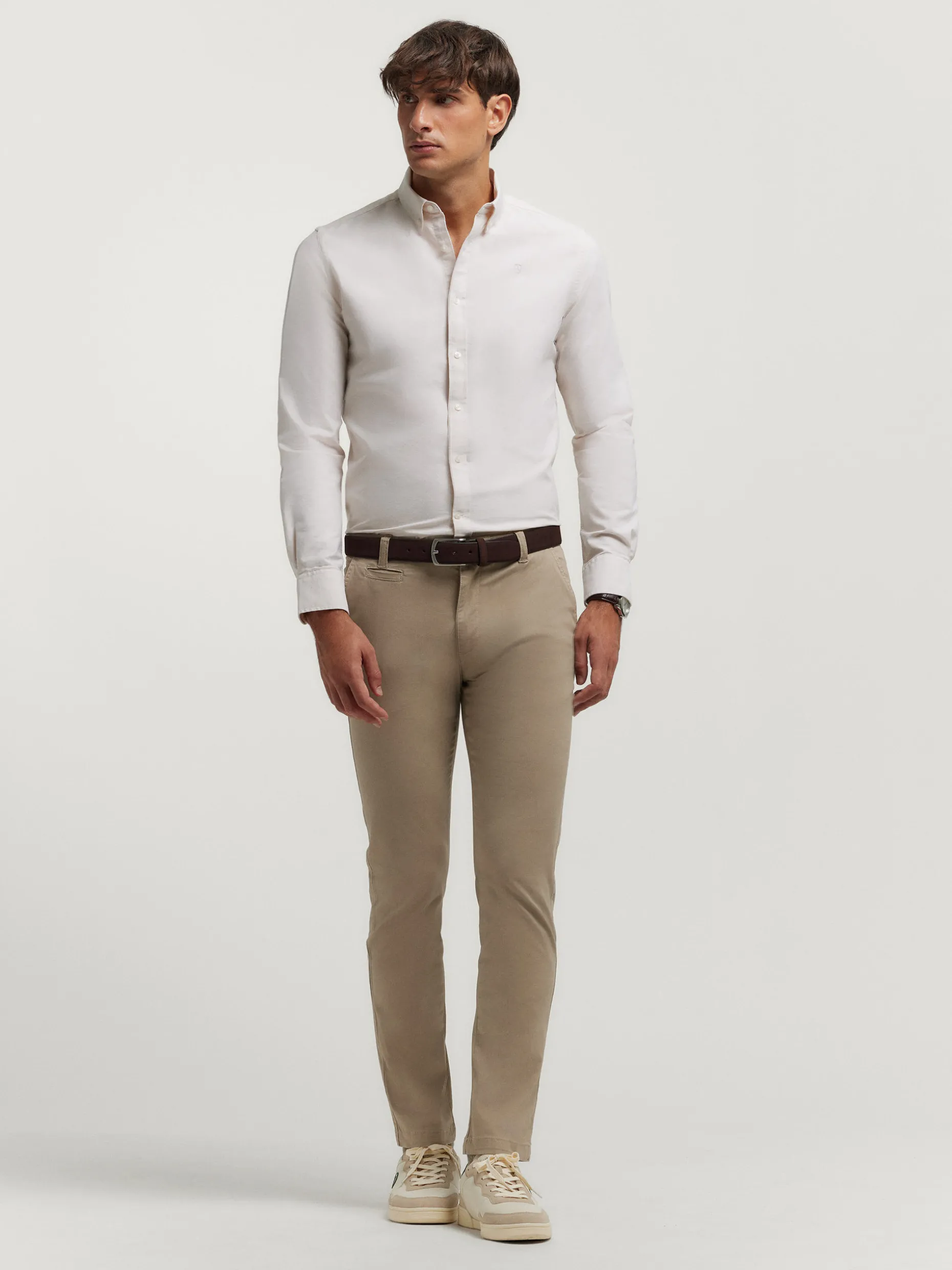 Camicia Oxford Classica Uomo - Tessuto Pesante - Sconti Esclusivi Alvaro Moreno