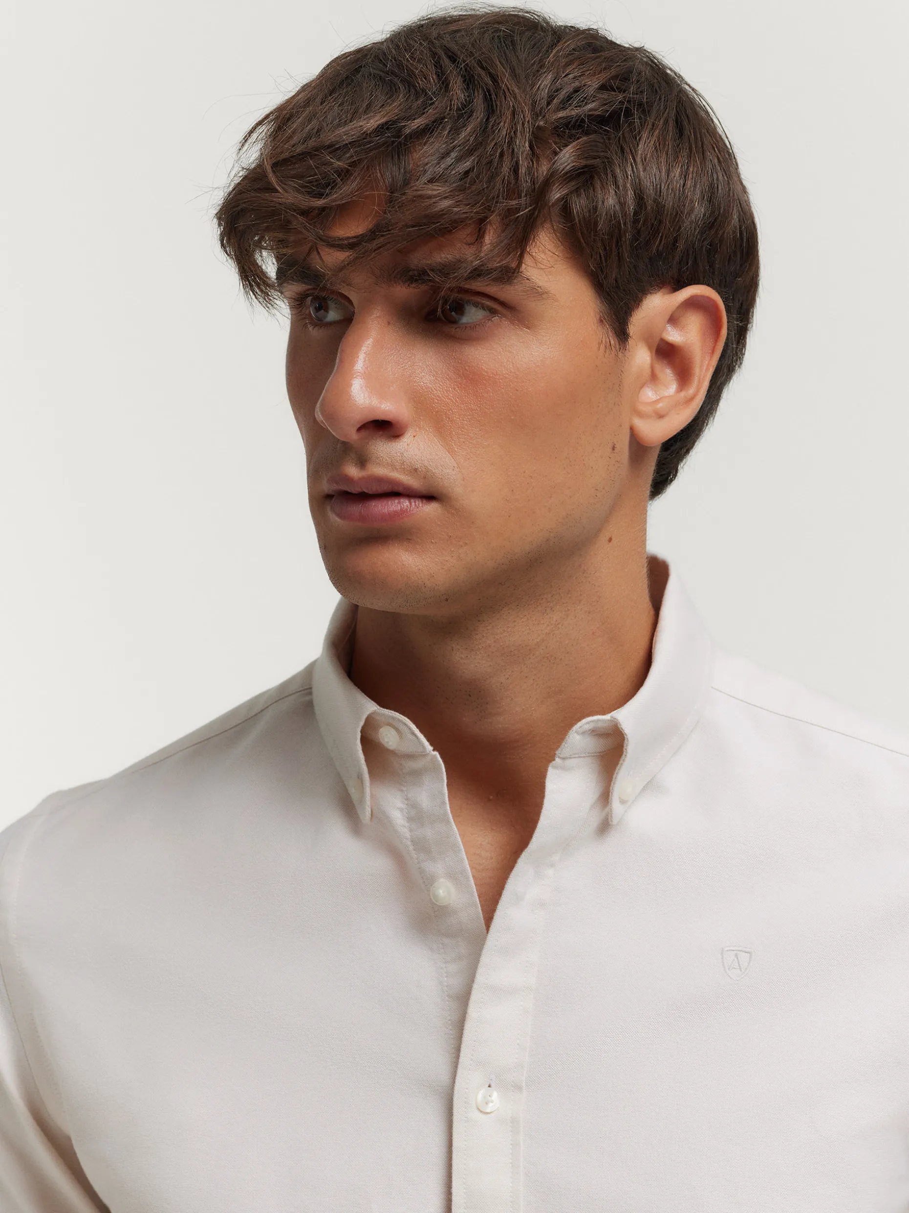 Camicia Oxford Classica Uomo - Tessuto Pesante - Sconti Esclusivi Alvaro Moreno