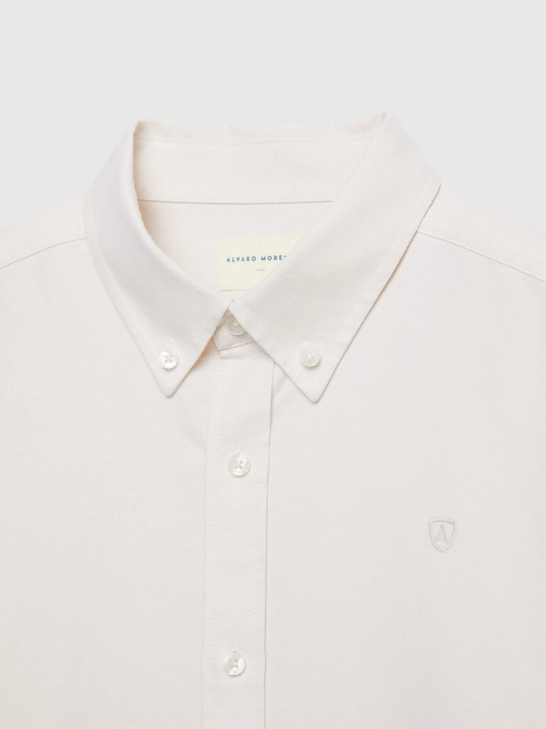 Camicia Oxford Classica Uomo - Tessuto Pesante - Sconti Esclusivi Alvaro Moreno