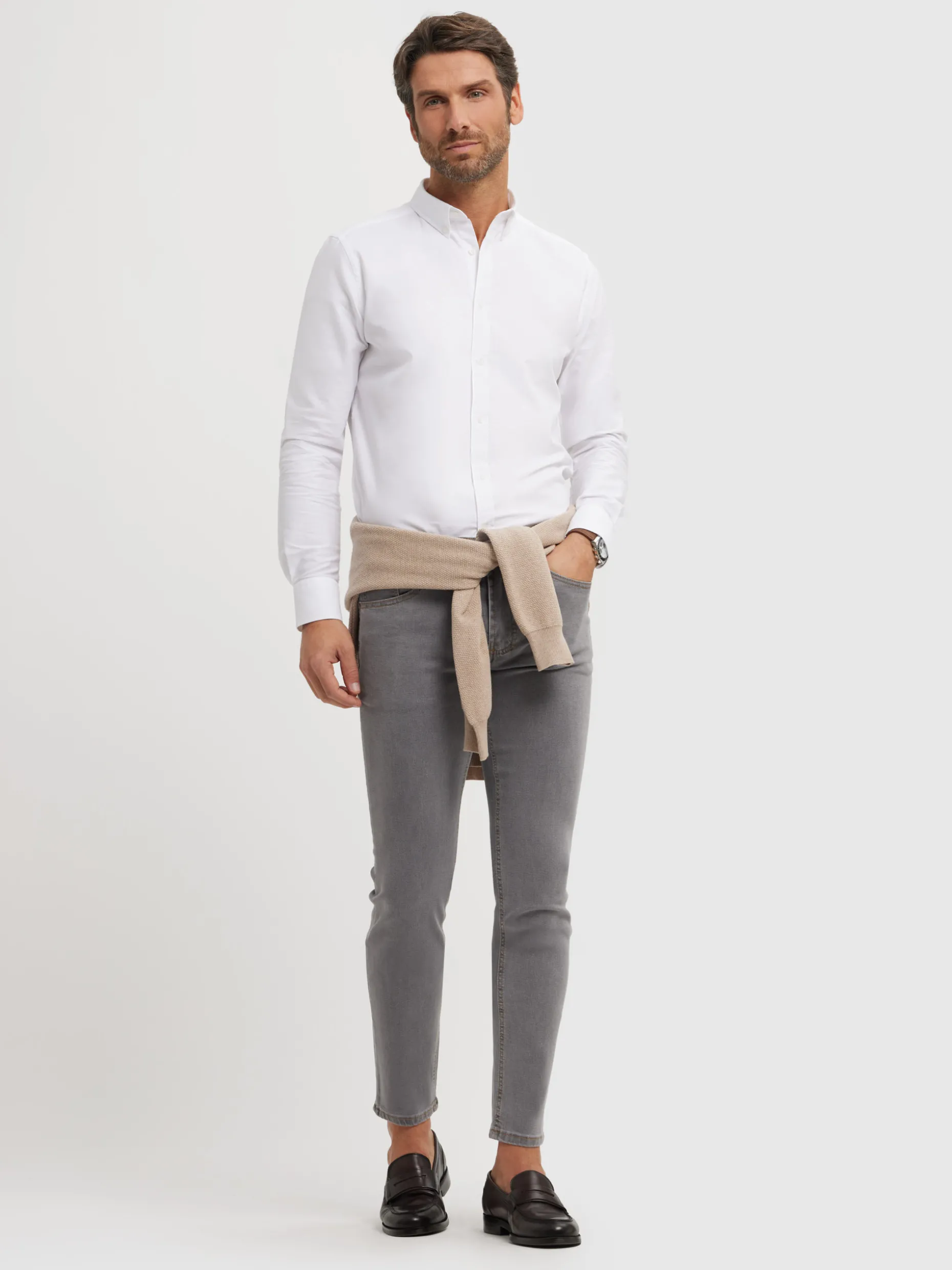 Camicia Oxford Classica Unicolore | Edizione Limitata Alvaro Moreno con Offerta Imperdibile!