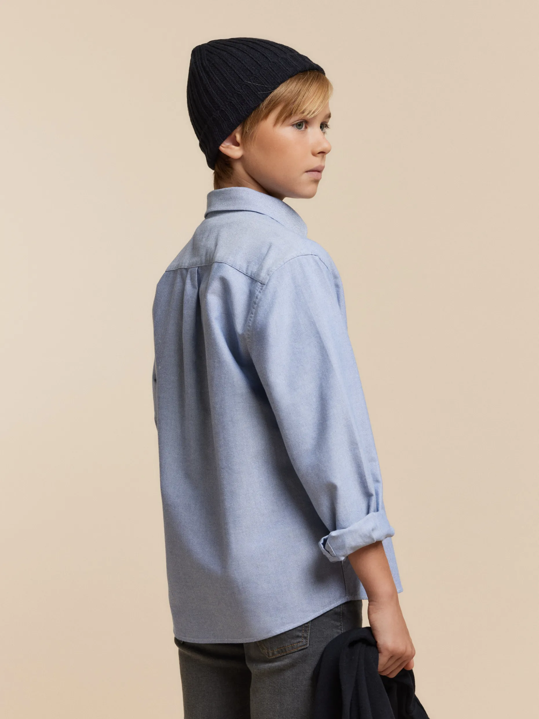 Camicia Oxford Unicolore per Ragazzi - Promo Estiva in Liquidazione | Alvaro Moreno Collection