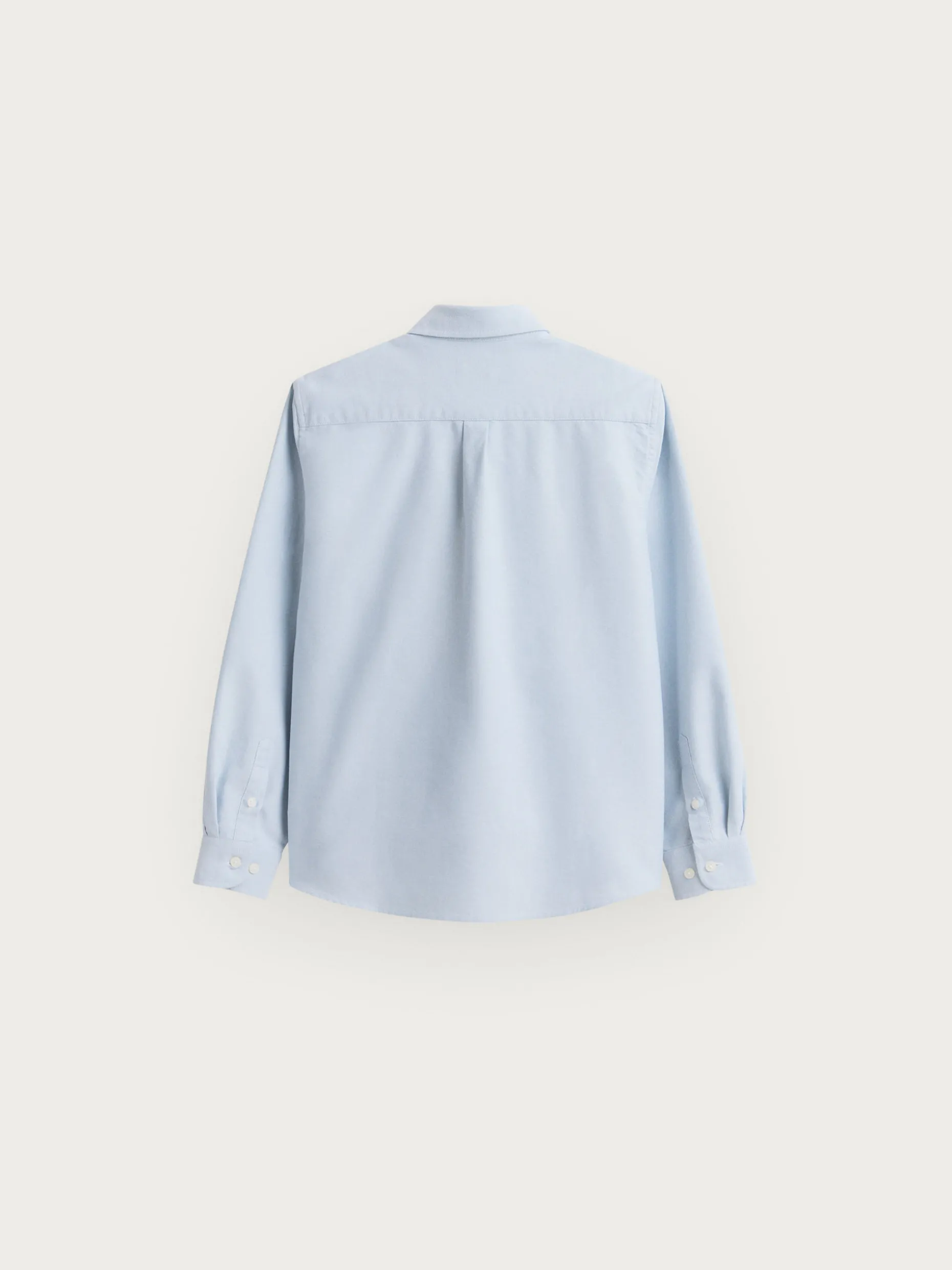 Promozione Imperdibile: Camicia Oxford Tinta Unita per Ragazzi - Stile Comodo e Senza Tempo da Alvaro Moreno