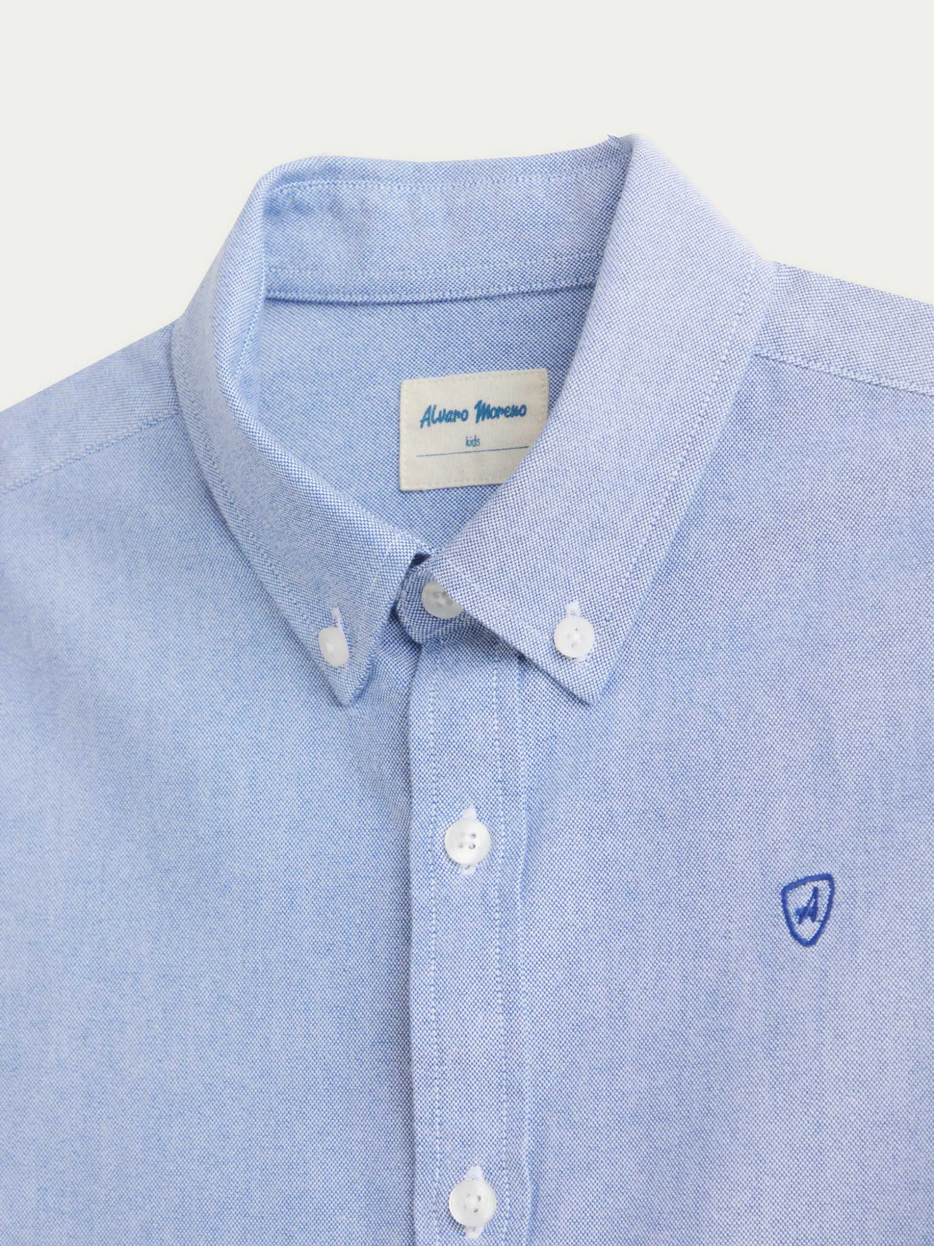 Camicia Oxford Unicolore per Ragazzi - Promo Estiva in Liquidazione | Alvaro Moreno Collection