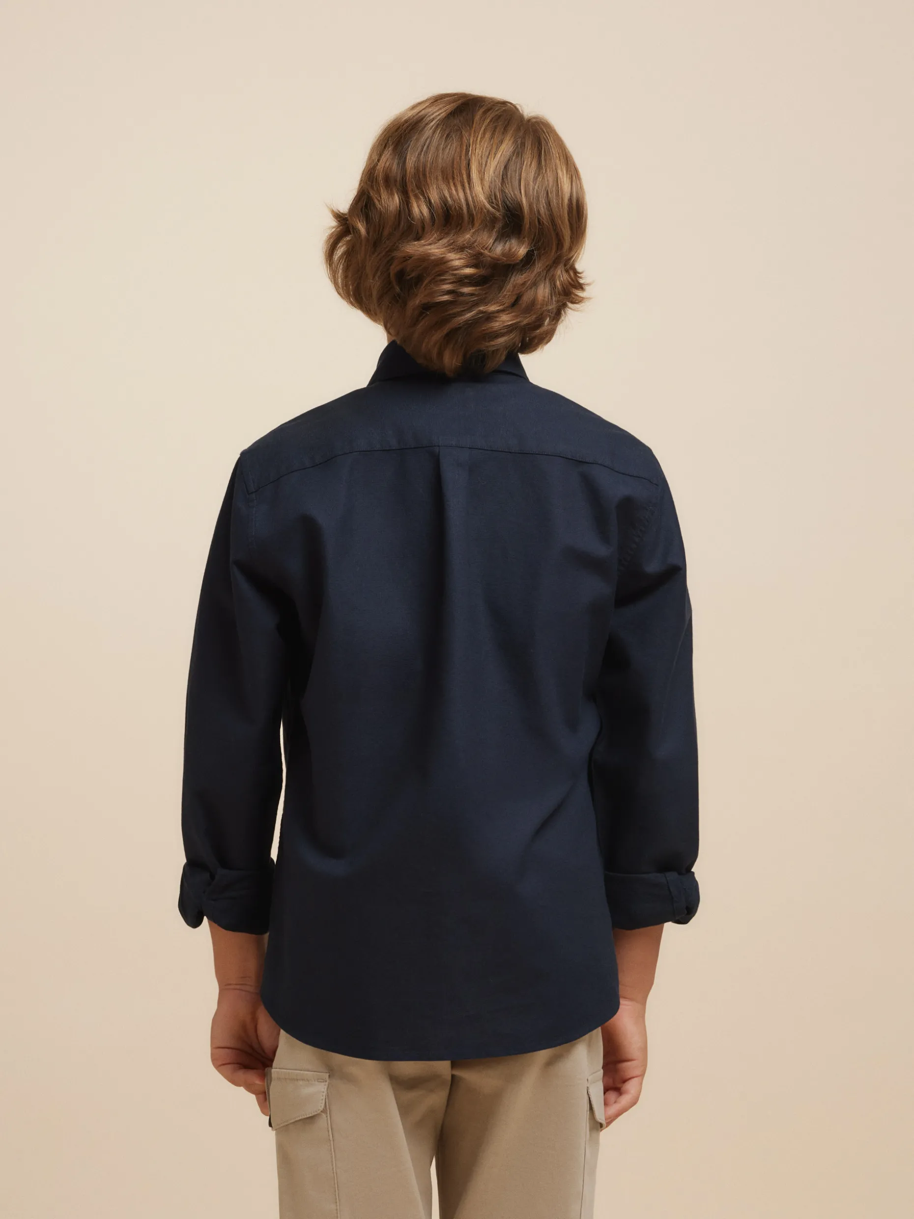 Camicia Oxford in Cotone Puro per Bambini - Sconti Esclusivi Alvaro Moreno