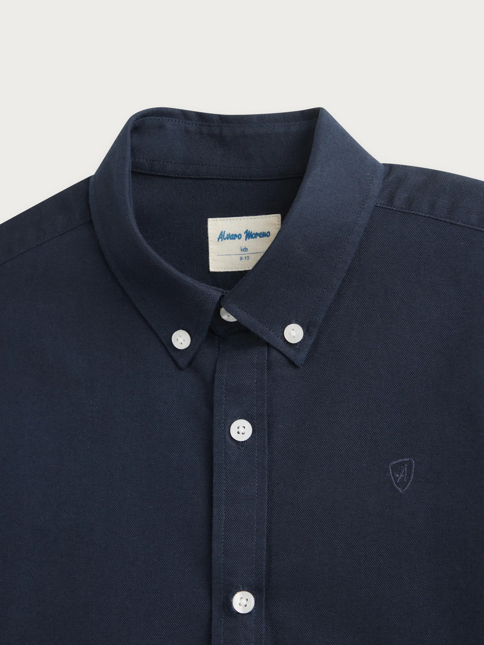 Camicia Oxford in Cotone Puro per Bambini - Sconti Esclusivi Alvaro Moreno