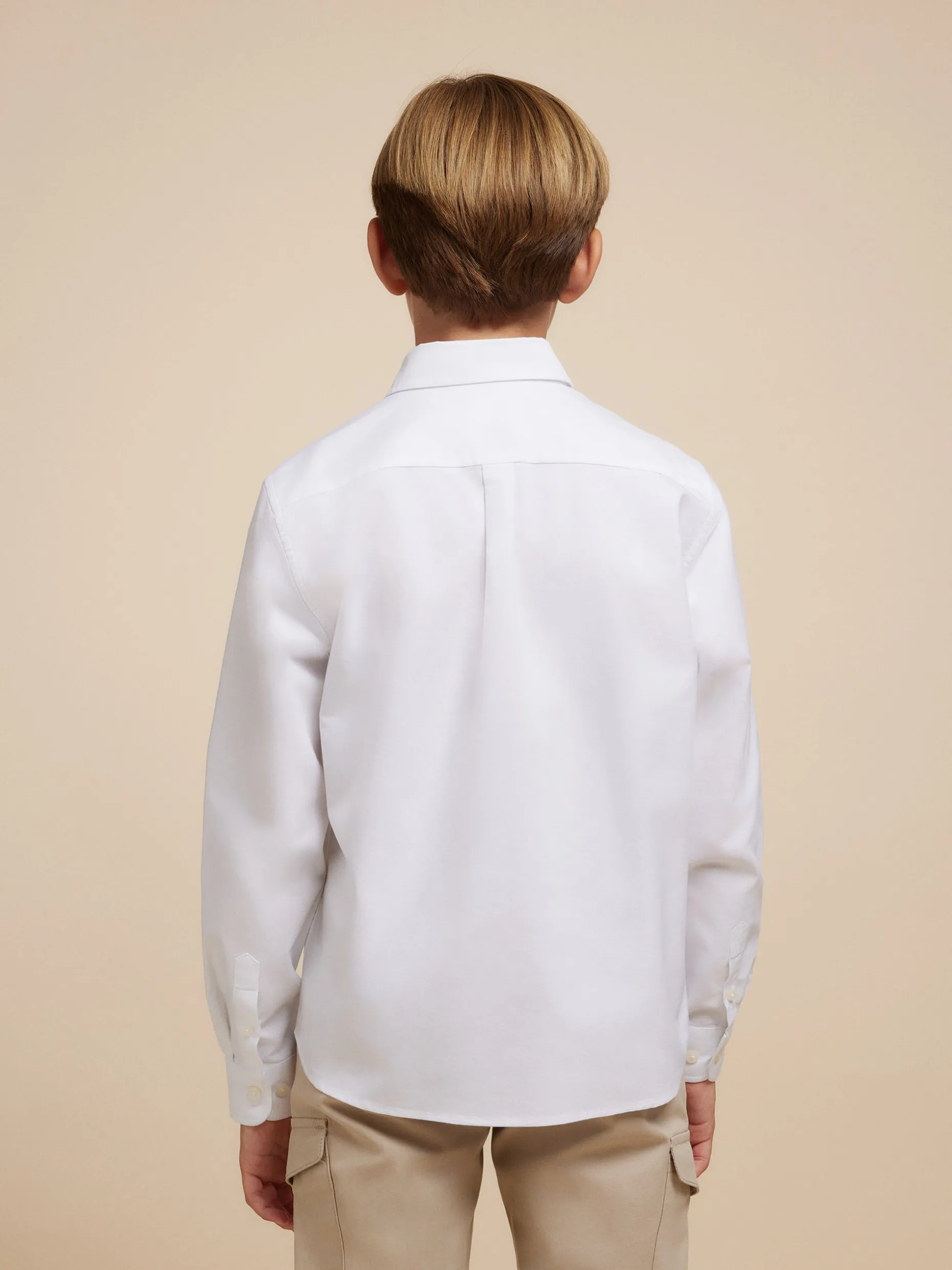 Maglietta Oxford Unisex per Ragazzi - Colori Classici Confortevole di Alvaro Moreno