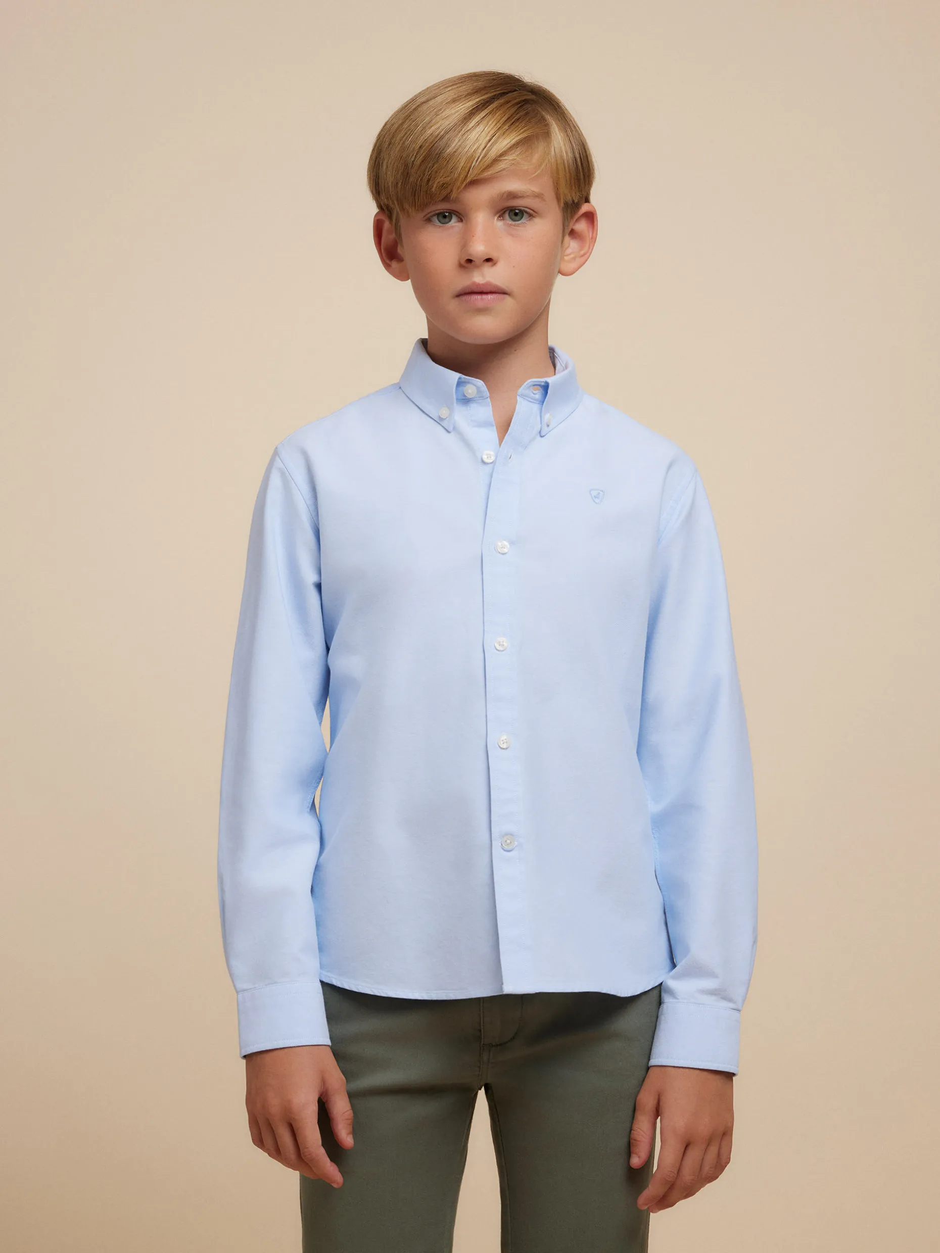 Camicia Classica in Tessuto Oxford per Giovani Stilisti - Collezione Alvaro Moreno | Novità Stagionale | Confortevole e Resistente