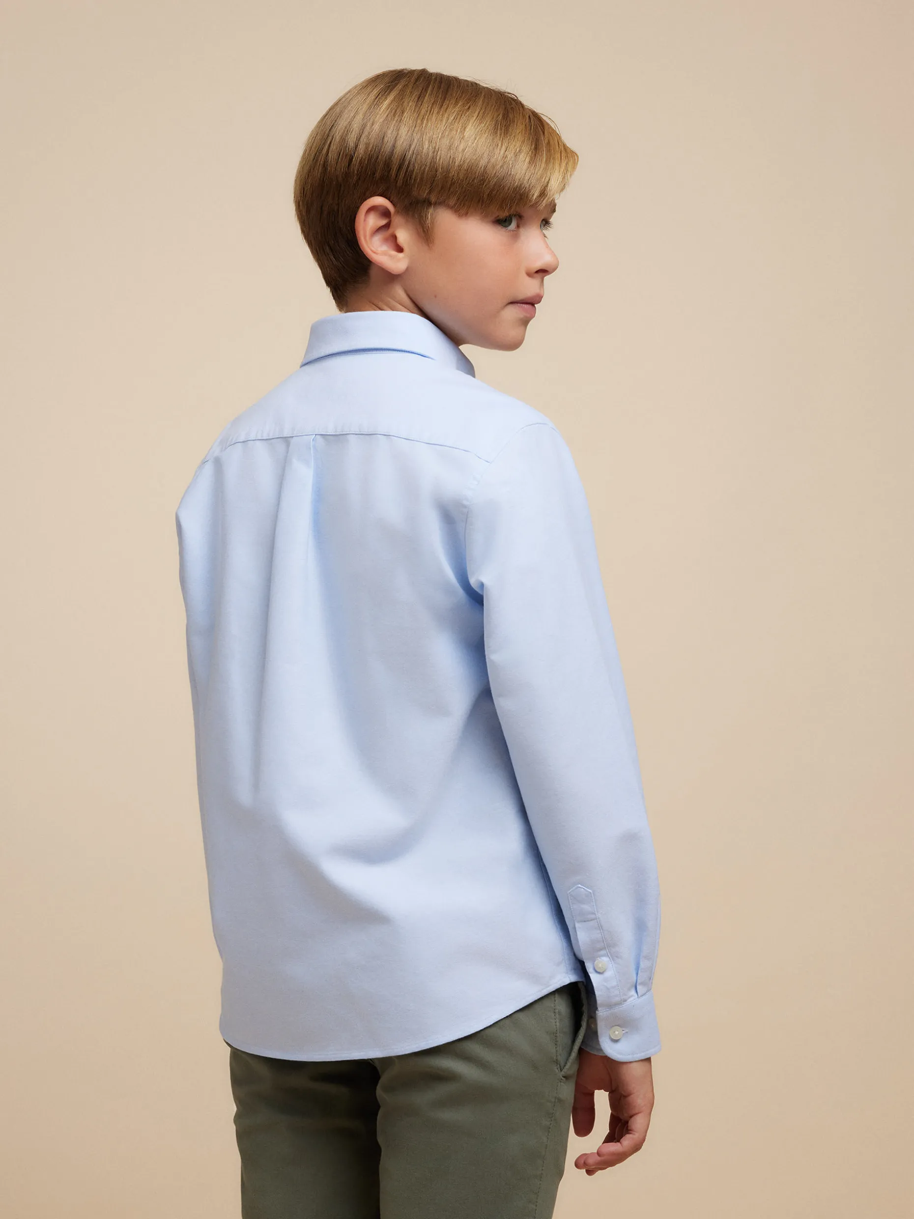 Camicia Classica in Tessuto Oxford per Giovani Stilisti - Collezione Alvaro Moreno | Novità Stagionale | Confortevole e Resistente