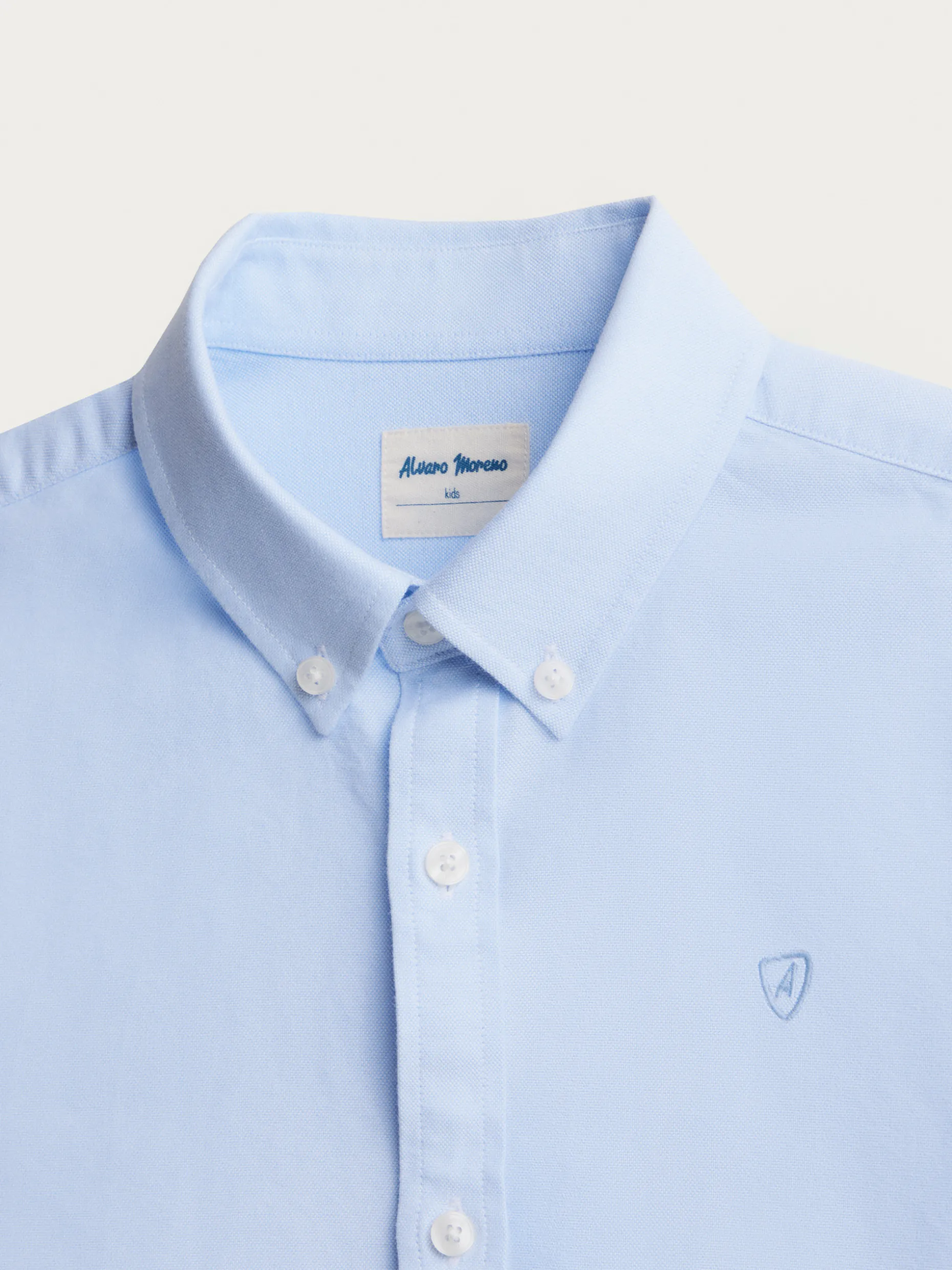 Camicia Classica in Tessuto Oxford per Giovani Stilisti - Collezione Alvaro Moreno | Novità Stagionale | Confortevole e Resistente