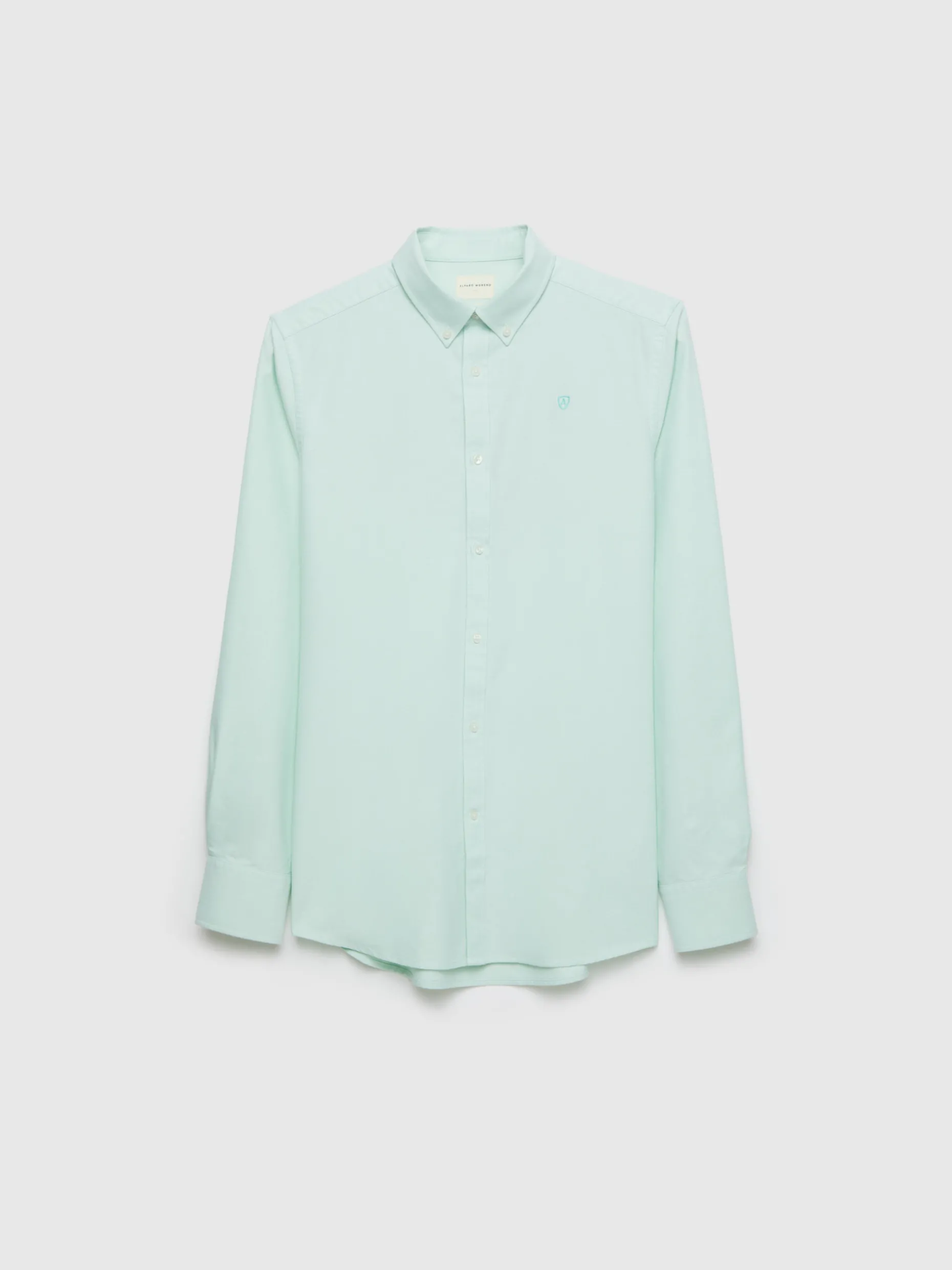 Camicia Oxford Classica in Tinta Unita - Design Essenziale di Alvaro Moreno | Abbigliamento Uomo Elegante e Versatile per Stilismo Quotidiano