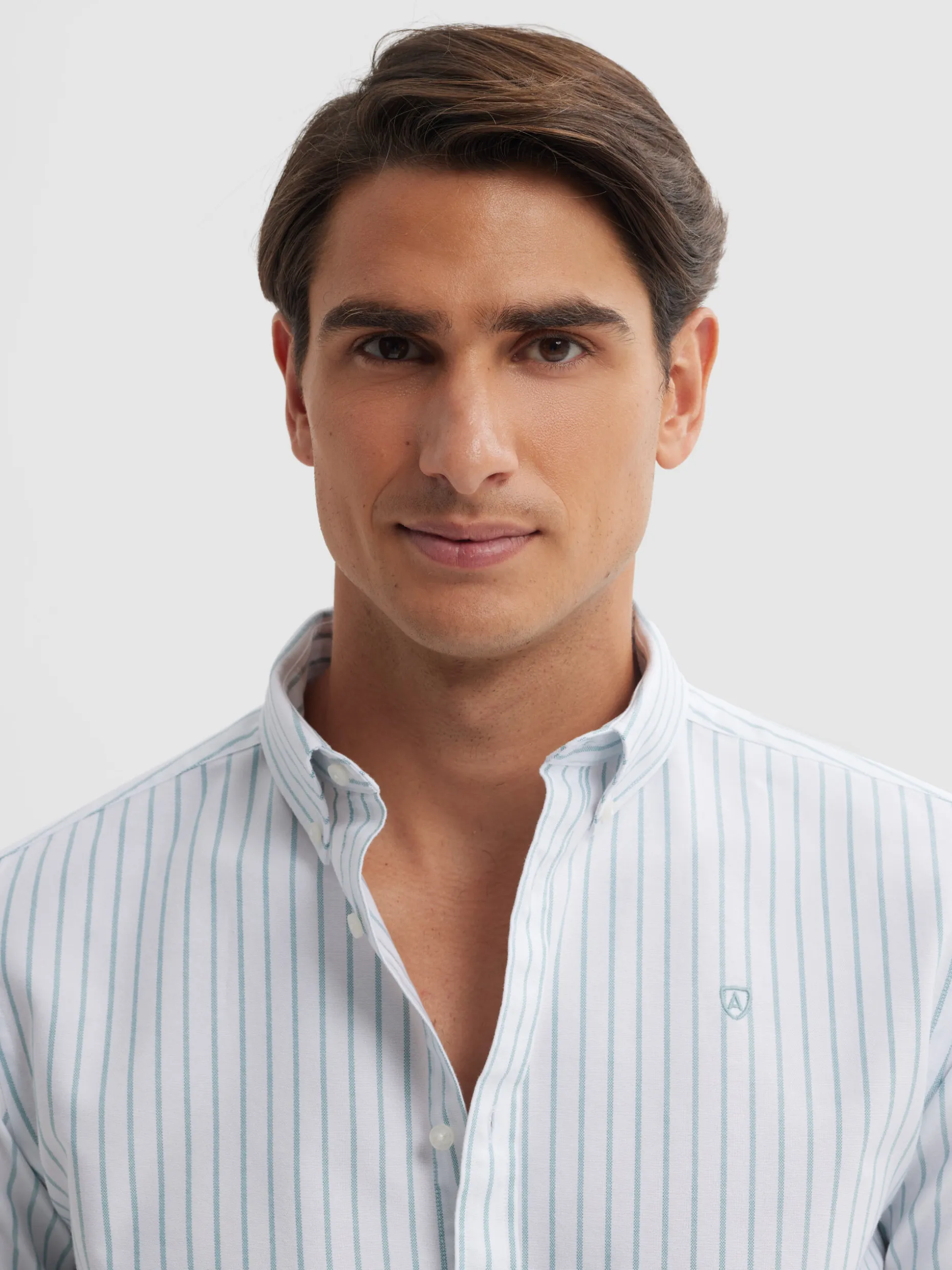 Camicia Oxford 'Sunny' di Alvaro Moreno - Offerta Imperdibile! Tessuto Fresco e Leggero, Perfetta per l'Estate