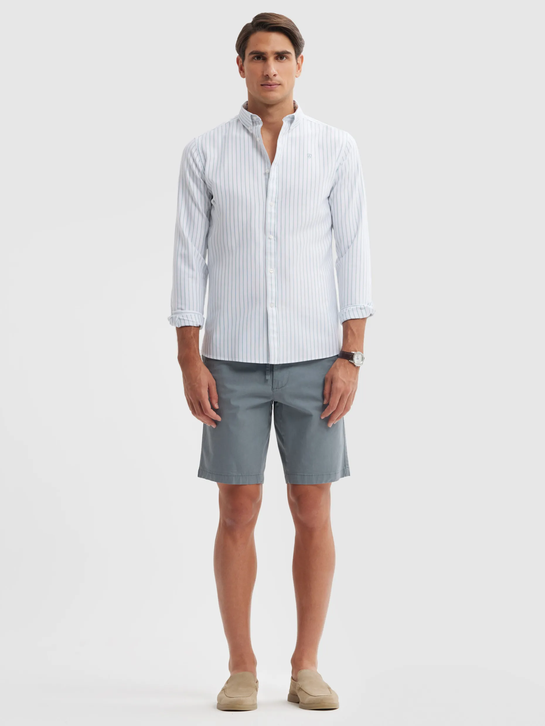Camicia Oxford 'Sunny' di Alvaro Moreno - Offerta Imperdibile! Tessuto Fresco e Leggero, Perfetta per l'Estate