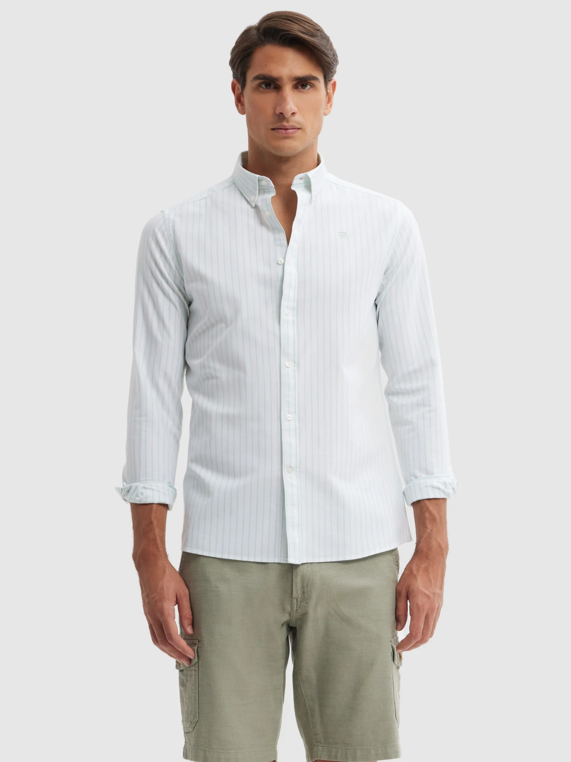 Camicia Oxford Alvaro Moreno: Stile Sunny con Tocco Elegante - Edizione Limitata e Sconto Esclusivo