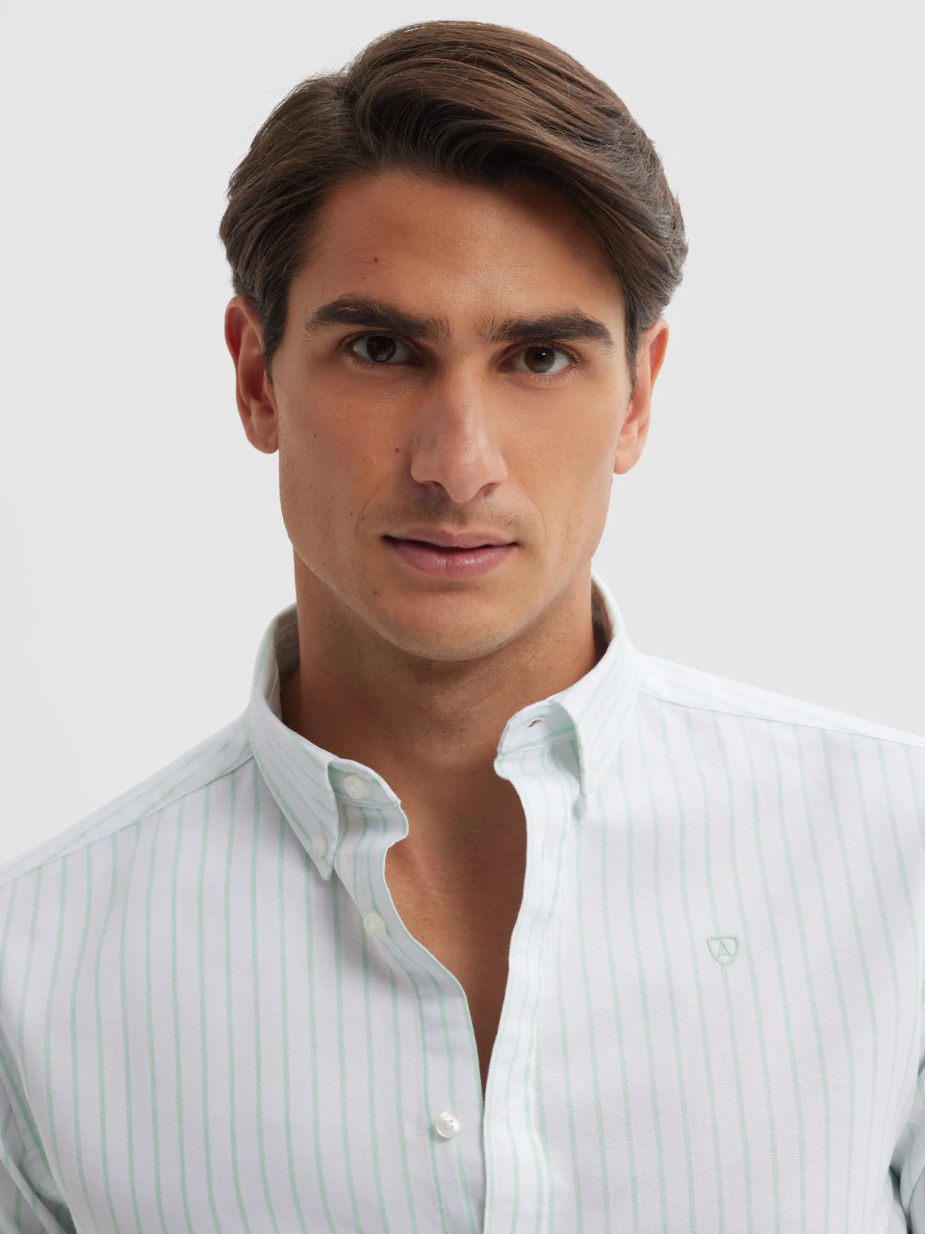 Camicia Oxford Alvaro Moreno: Stile Sunny con Tocco Elegante - Edizione Limitata e Sconto Esclusivo