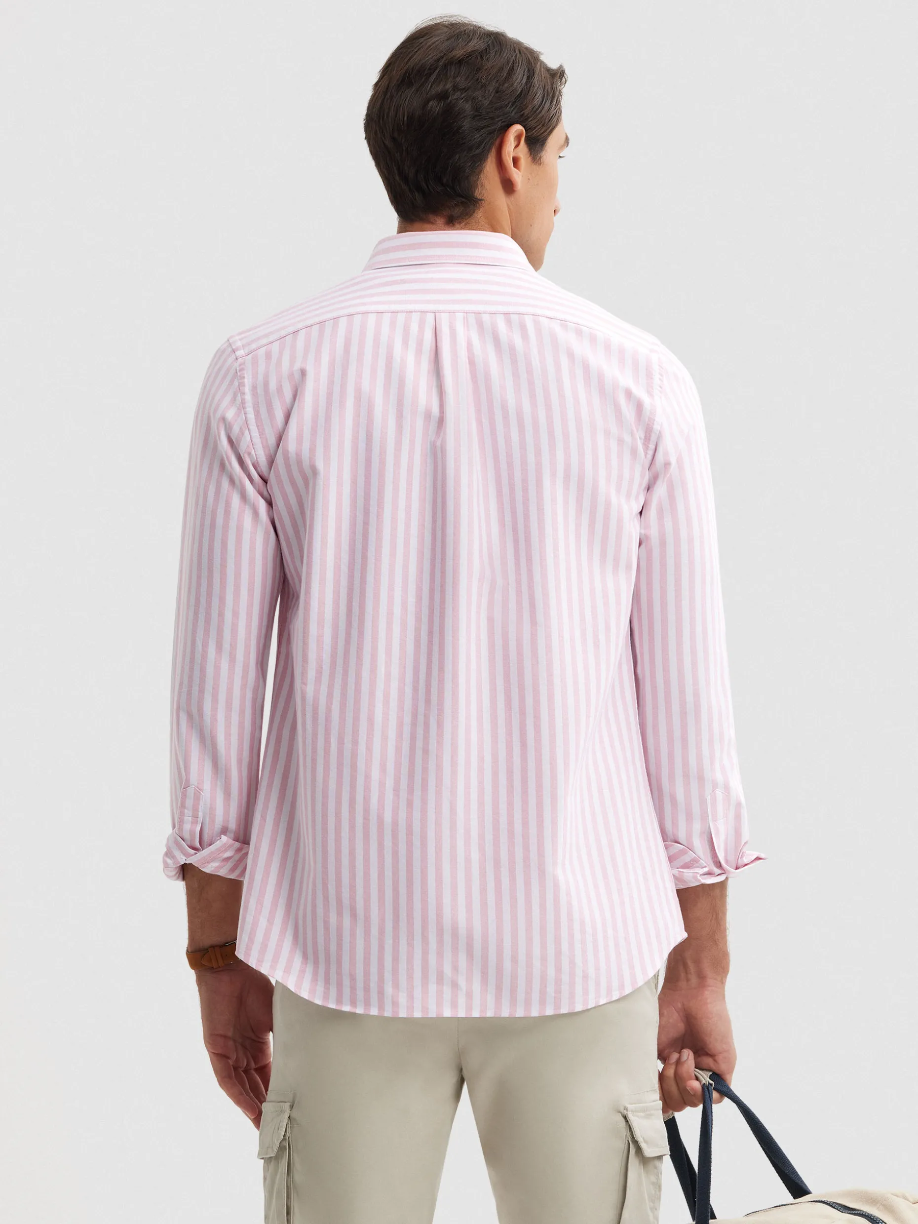 Camicia Elegante Oxford Tinta Tramonto - Alvaro Moreno, Conforto Ottimale a Prezzo Conveniente