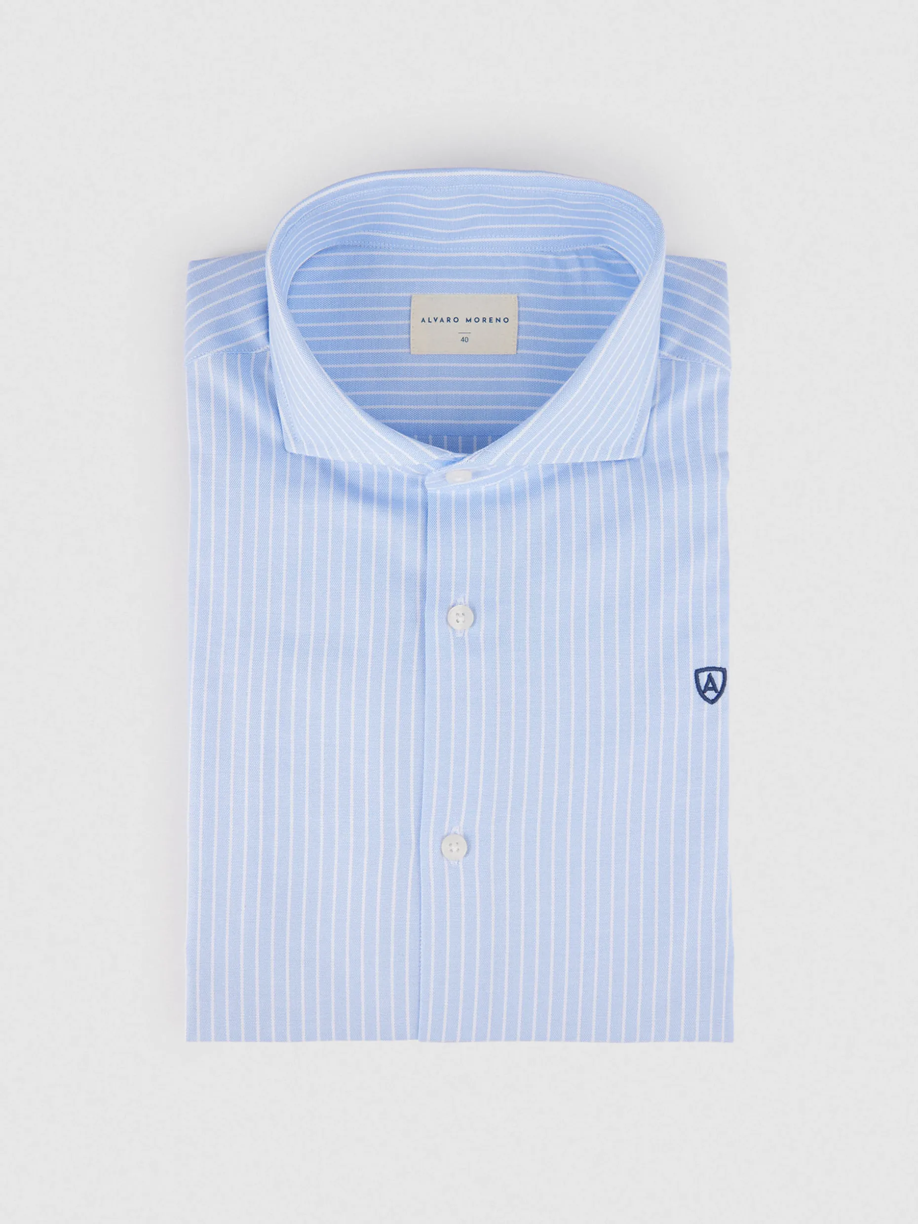 CAMICIA UOMO IN PUNTO RICAMO DIPLO - DESIGN ESCLUSIVO DI ALVARO MORENO | EDIZIONE SPECIALE A PREMIUM QUALITÀ | MODELLO PIÙ VENDUTO 2024