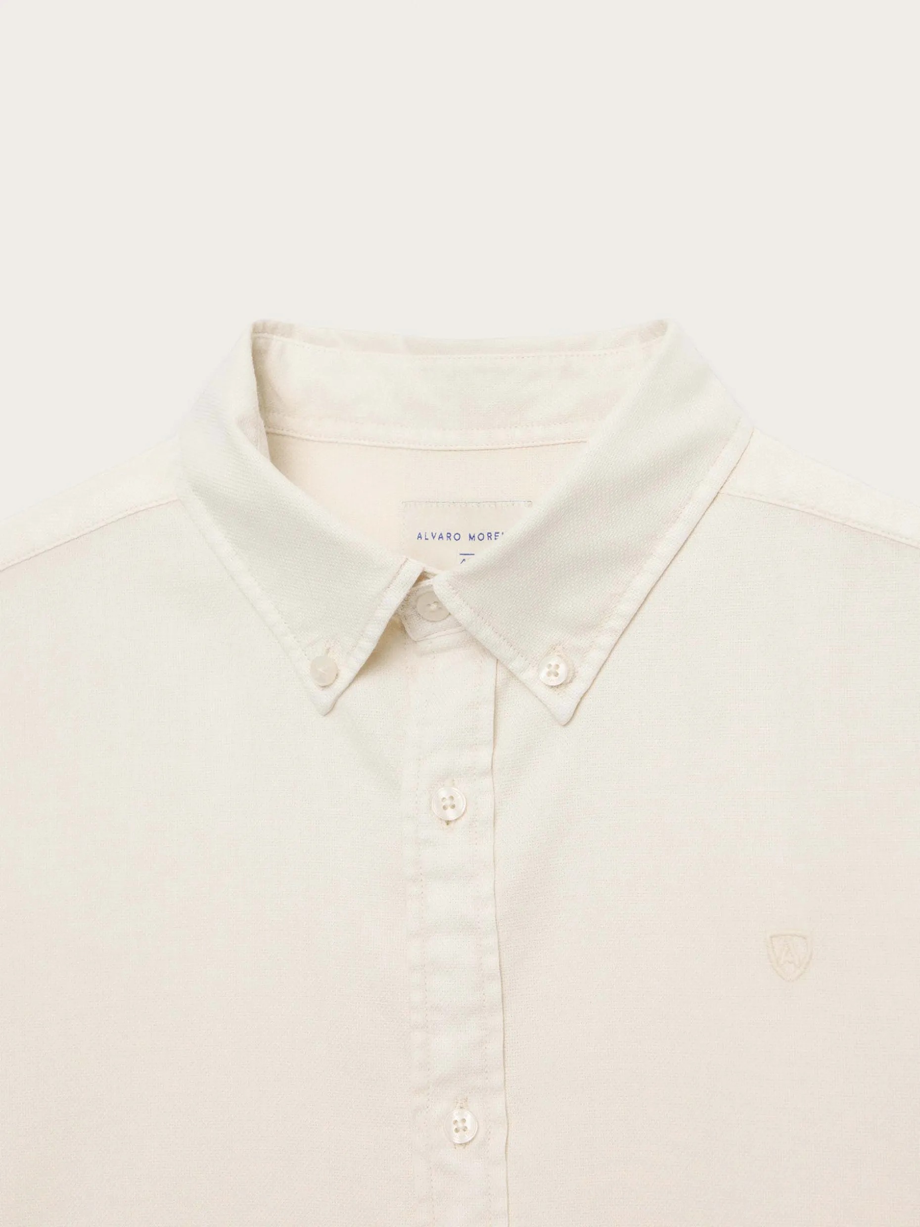 Camicia Artigianale Panama con Colorazione Naturale | Linea Premium di Alvaro Moreno