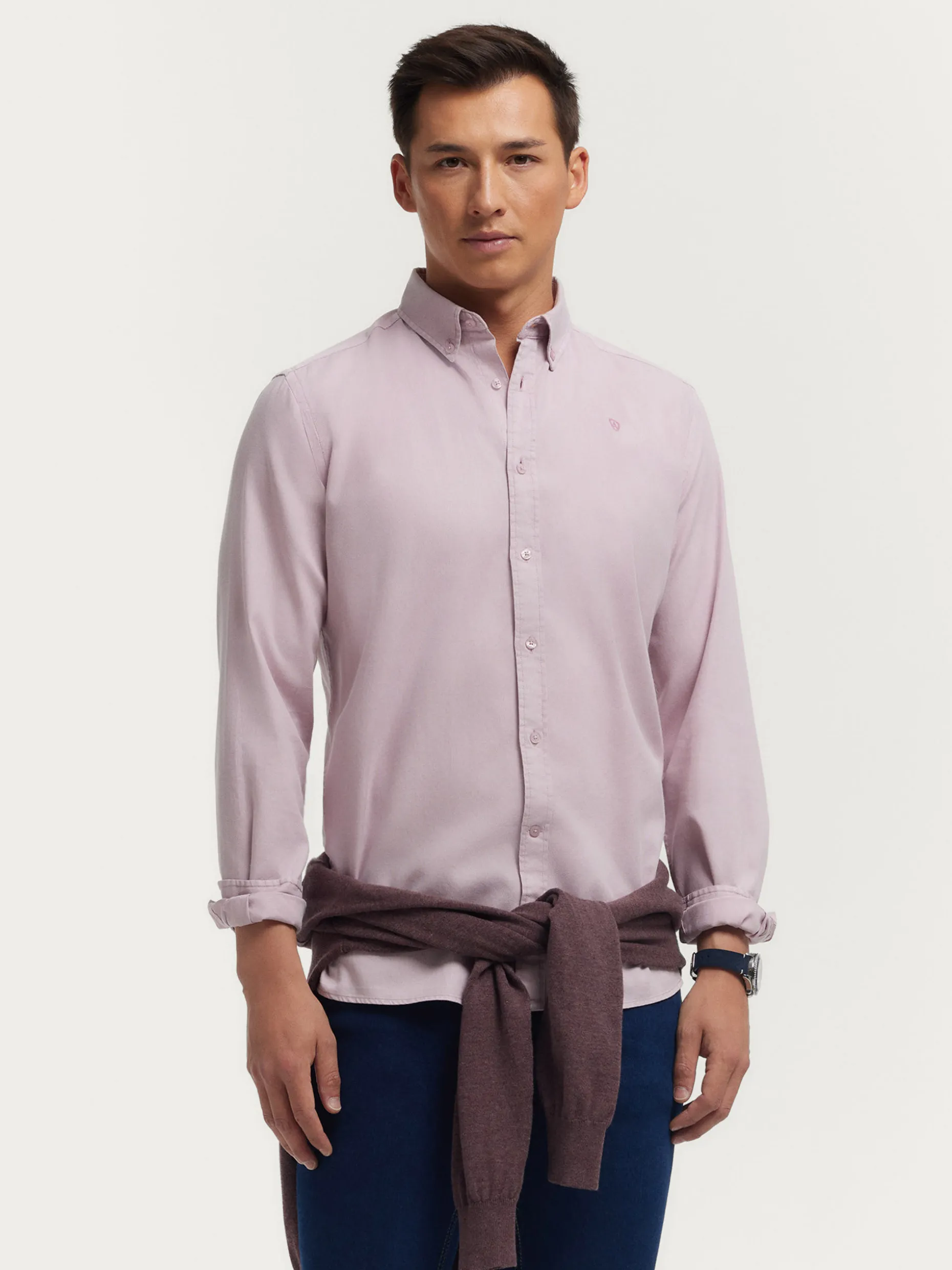 Camicia Uomo in Tintura Panamá - Stile Casual con Design Unico | Collezione Premium Alvaro Moreno
