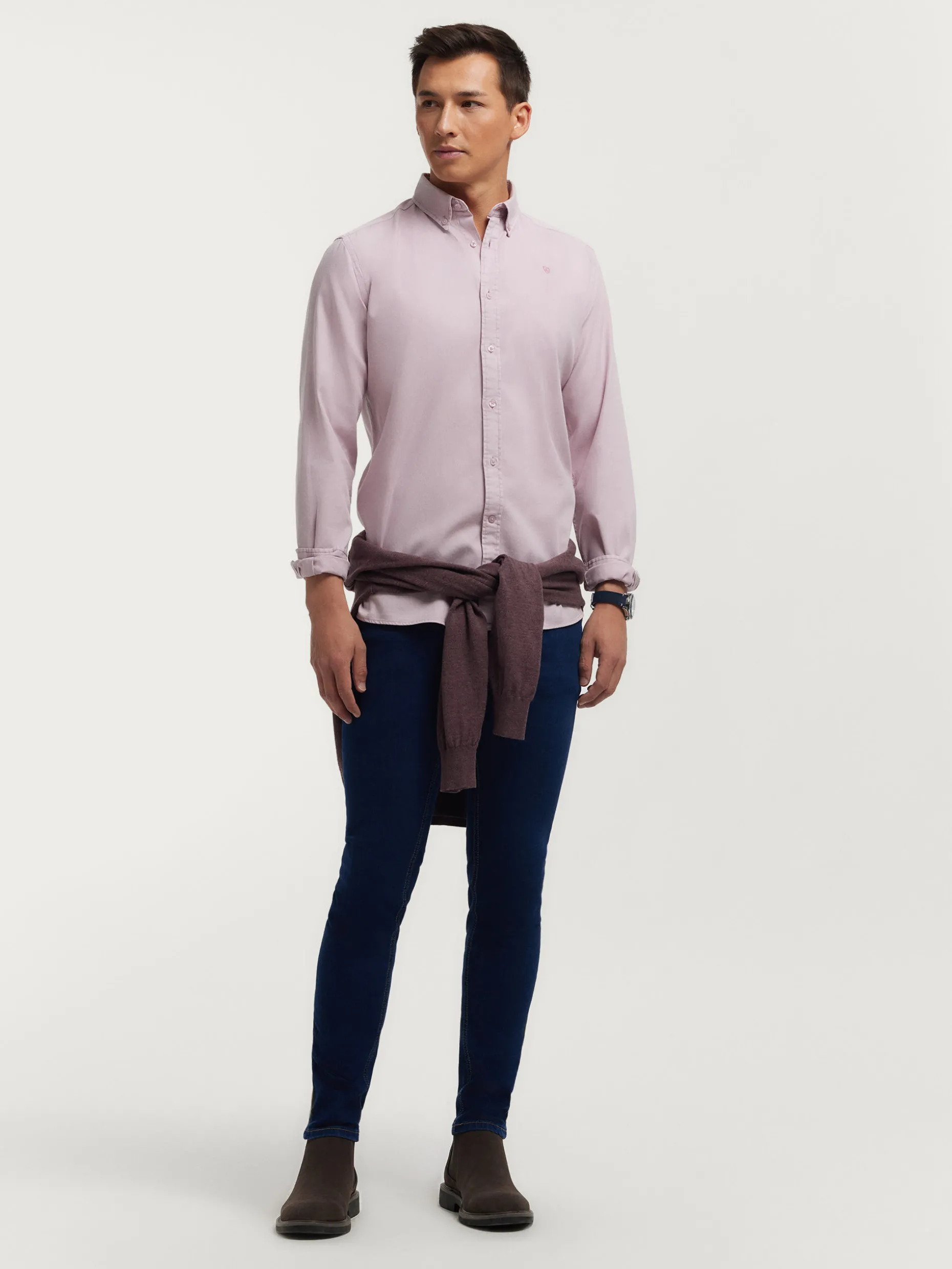 Camicia Uomo in Tintura Panamá - Stile Casual con Design Unico | Collezione Premium Alvaro Moreno
