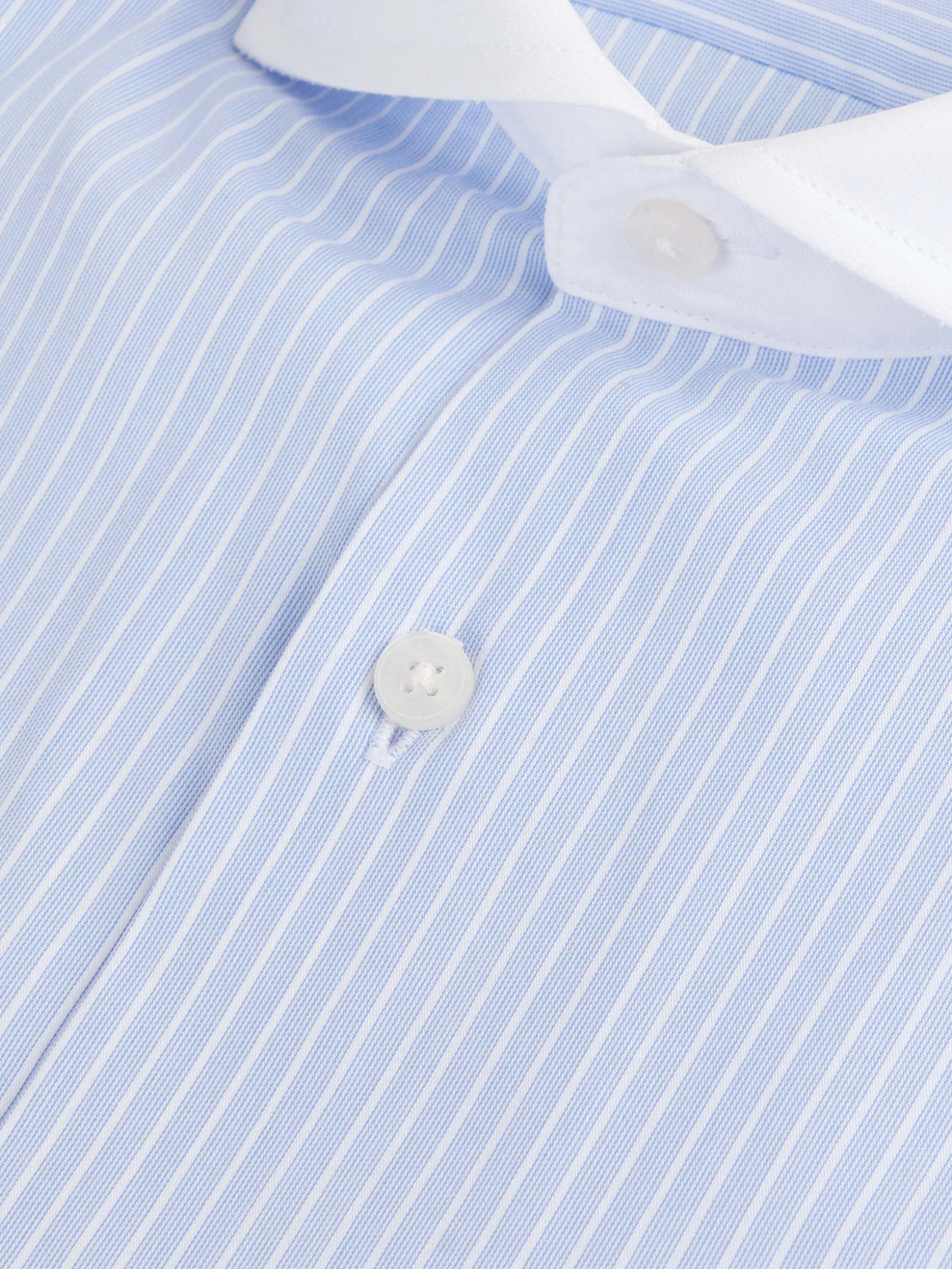 Camicia Uomo a Righe Bianca Alvaro Moreno - Prezzo Conveniente con Stile Classico