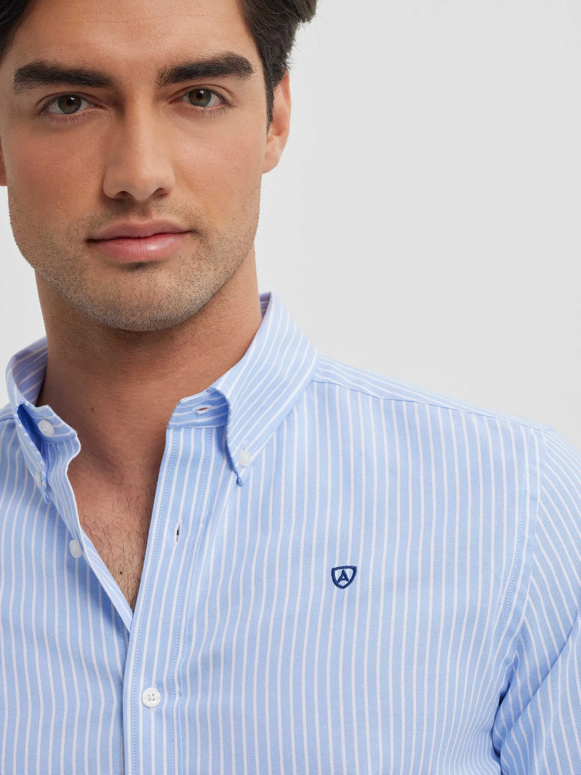 Camicia Uomo Dutton a Righe Eleganti - Collezione Alvaro Moreno, Edizione Limitata con Sconto Imperdibile!
