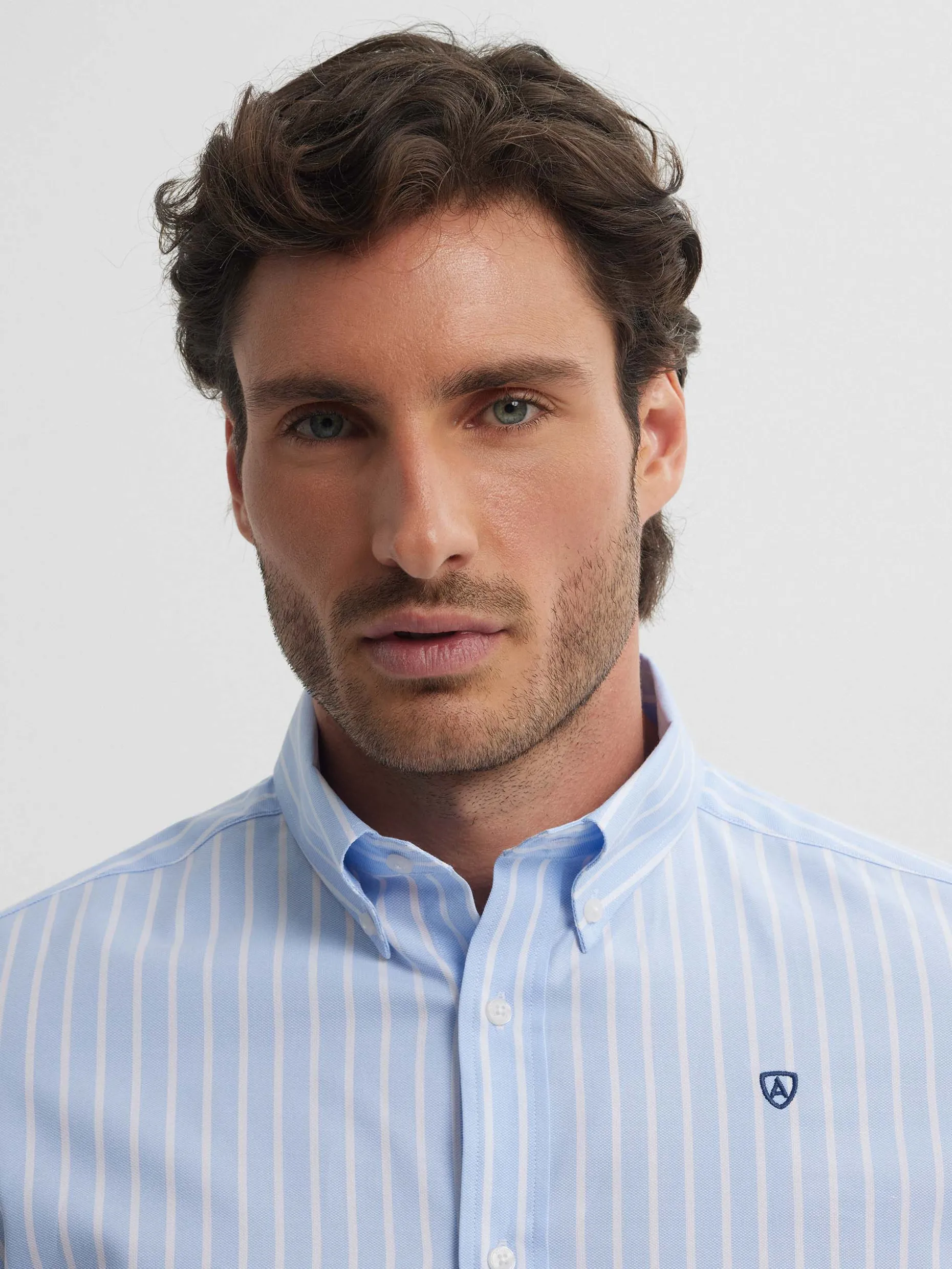 Camicia Righe Elegante Dutton – Novità Esclusiva di Alvaro Moreno