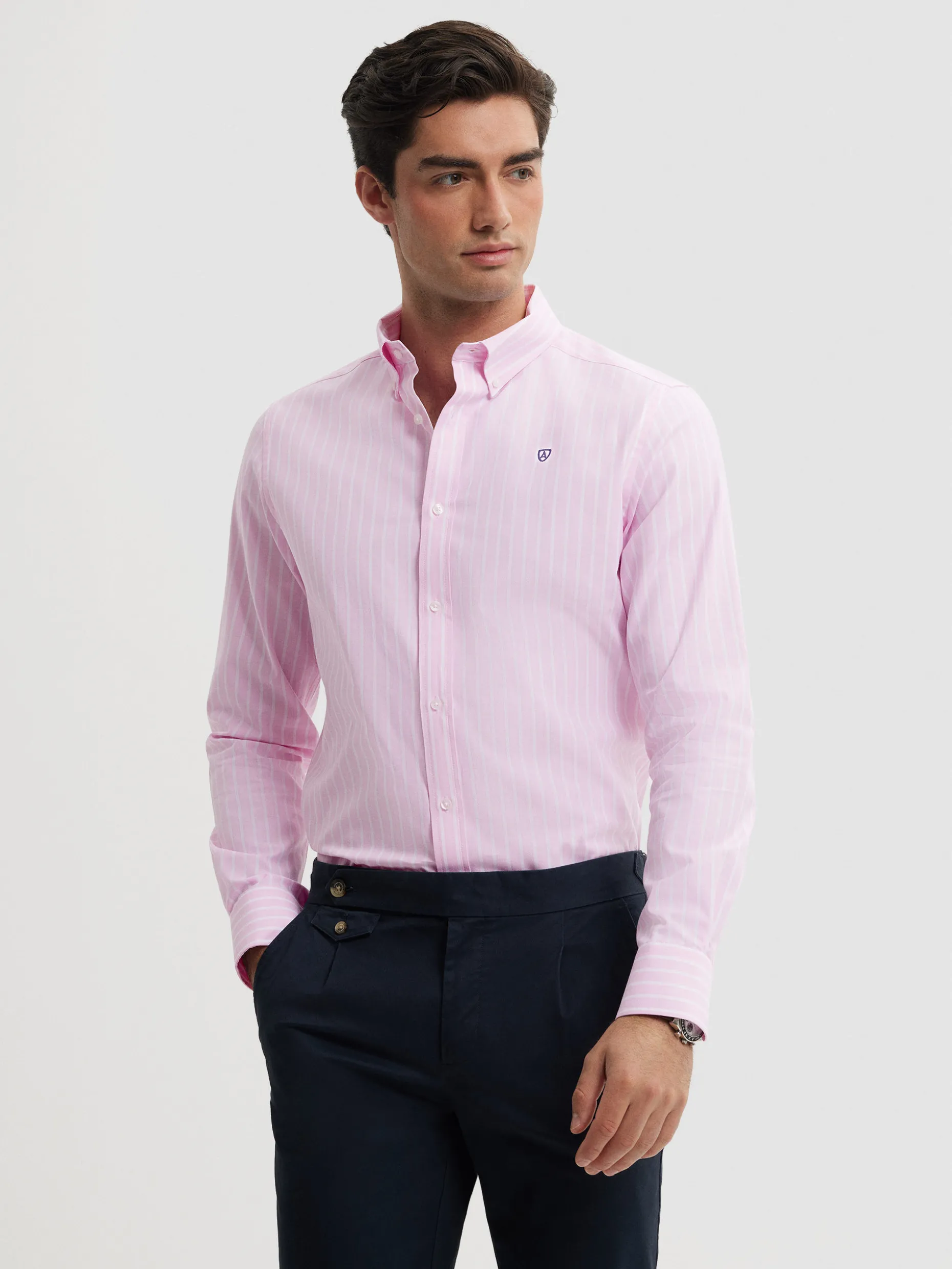 Camicia a Righe Dutton - Design di Alvaro Moreno, Stile Casual & Prezzo Conveniente