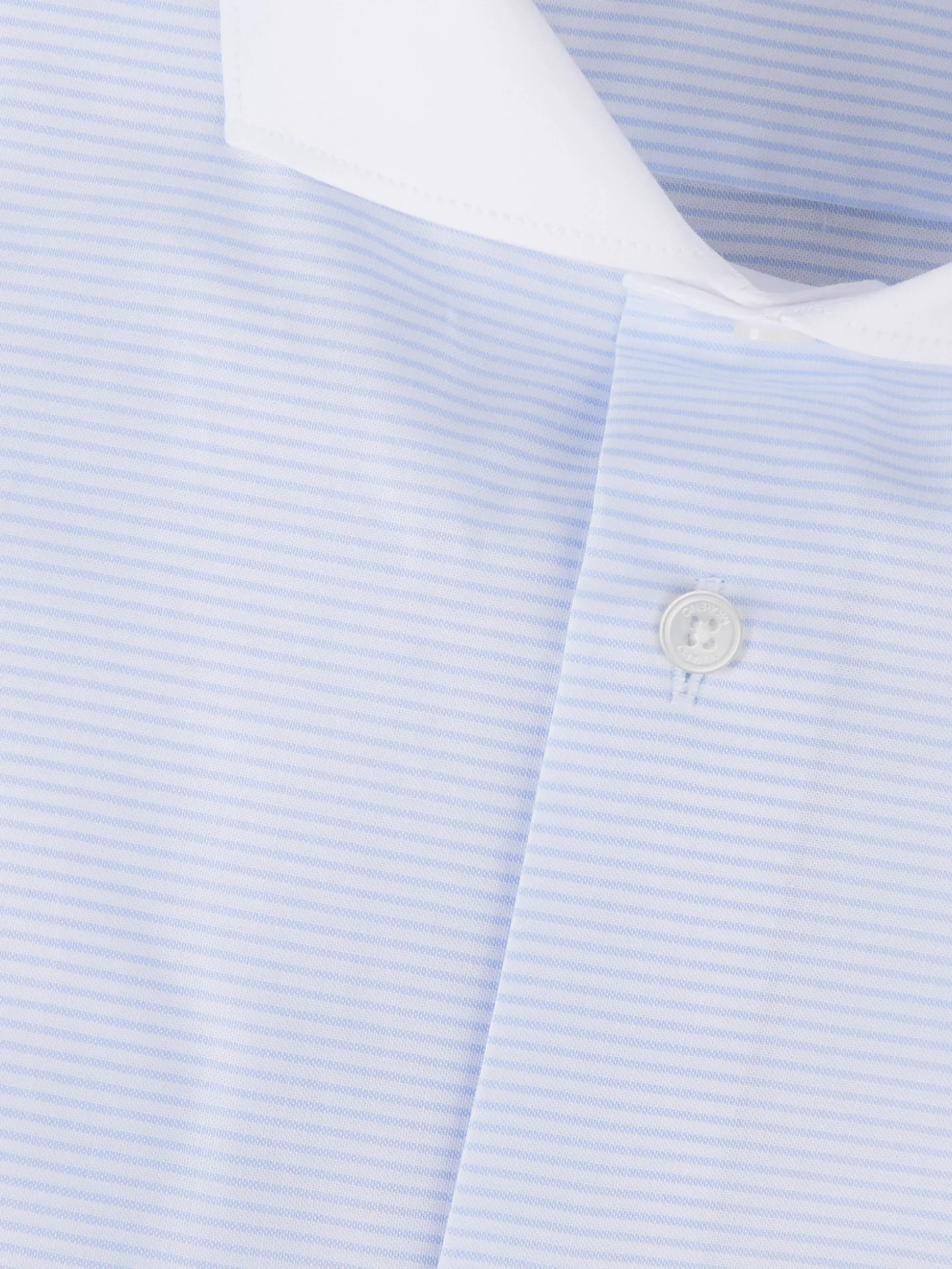 Alvaro Moreno - Camicia Uomo Elegante a Righe Doppio Petto con Taschino, Abbottonatura Classica e Design Moderno