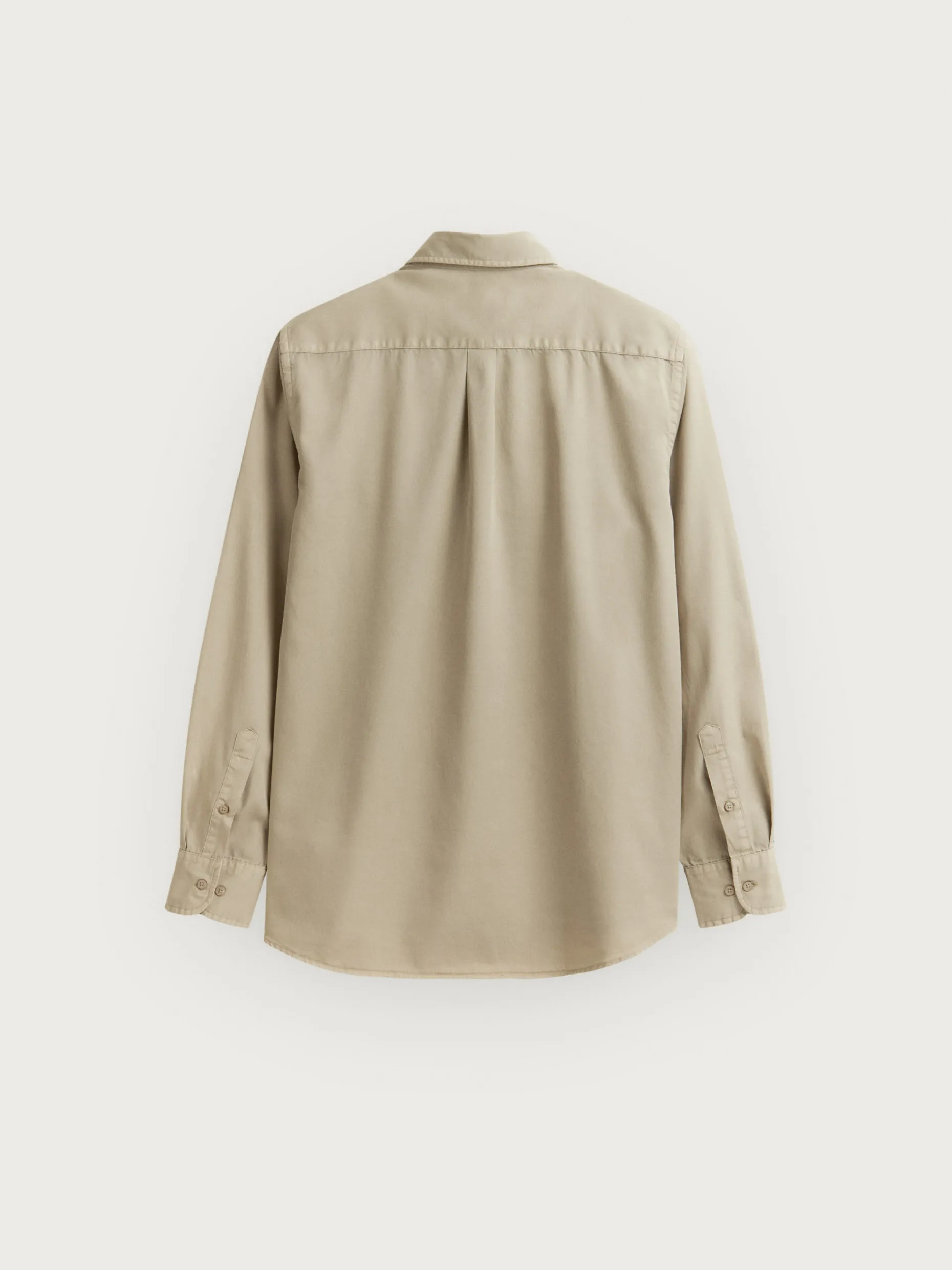 Camicia Elegante in Tessuto Twill con Tintura Artigianale - Collezione Esclusiva Alvaro Moreno