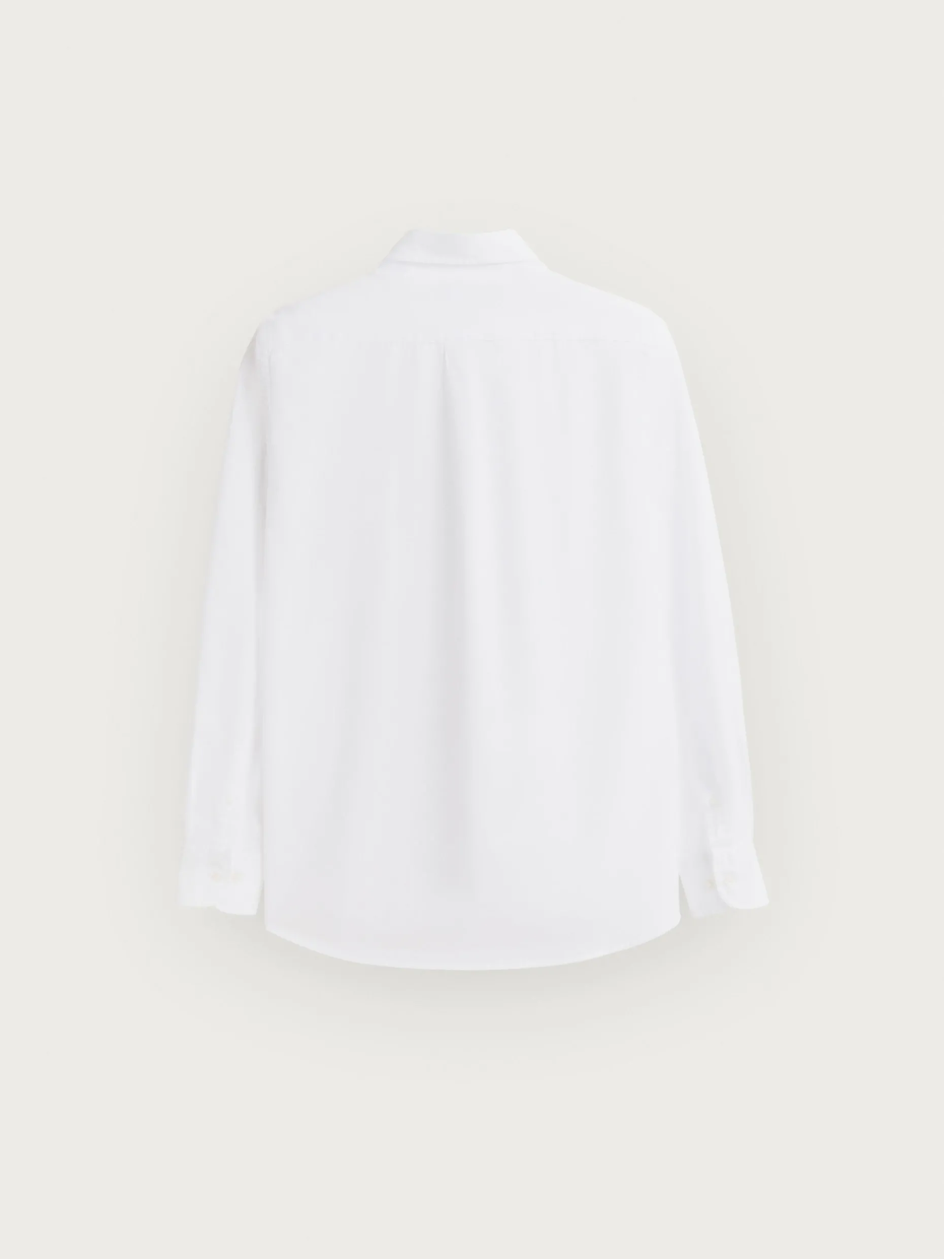 Camicia Classica Uomo in Tessuto Twill Tinto a Mano - Bottega Alvaro Moreno