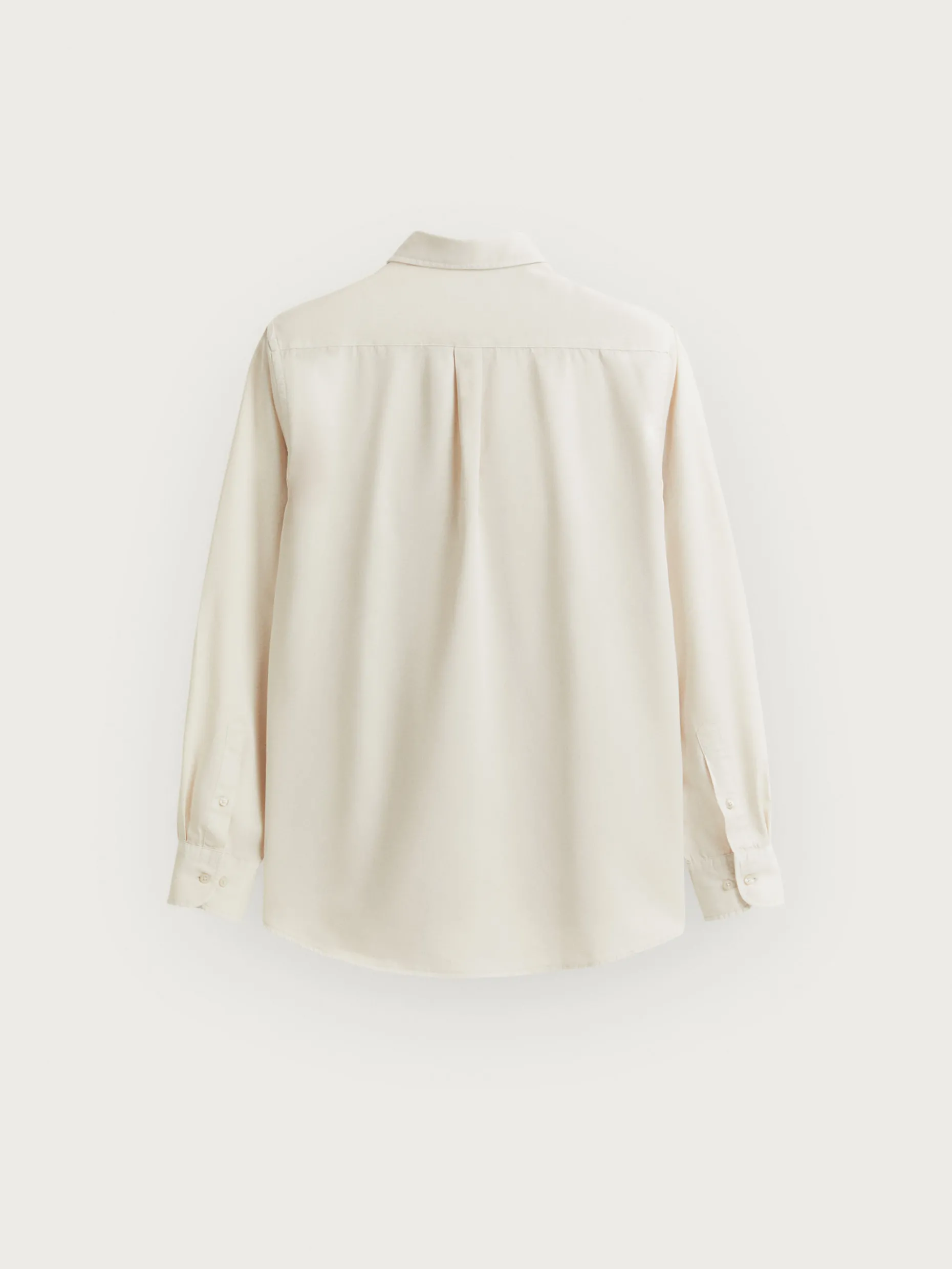 Camicia in Twill Tinta Pigmentata - Alvaro Moreno Collezione Autunno/Inverno 2024