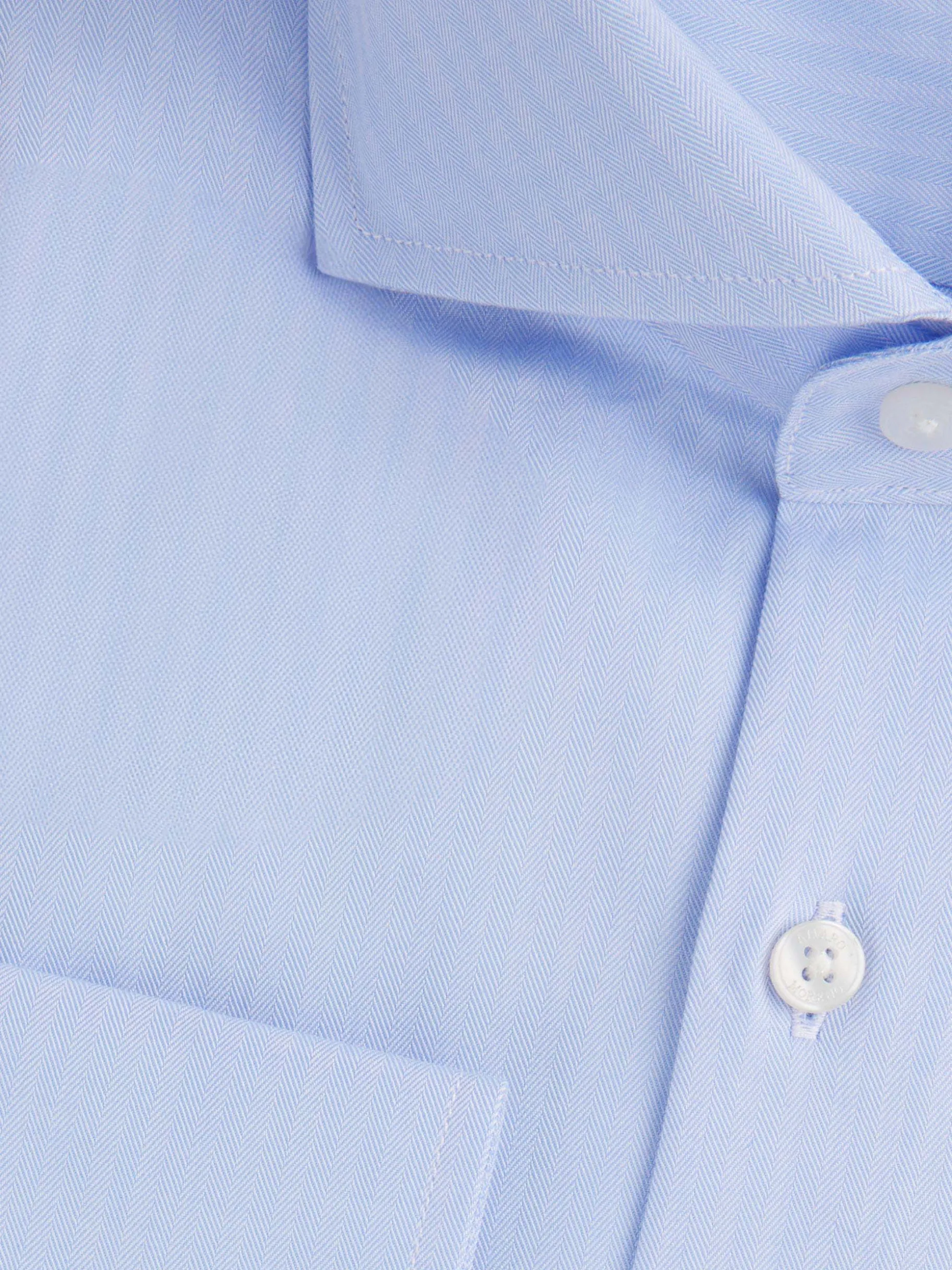 Camicia Uomo Alvaro Moreno in Tessuto Herringbone - Design Elegante con Sconti Esclusivi