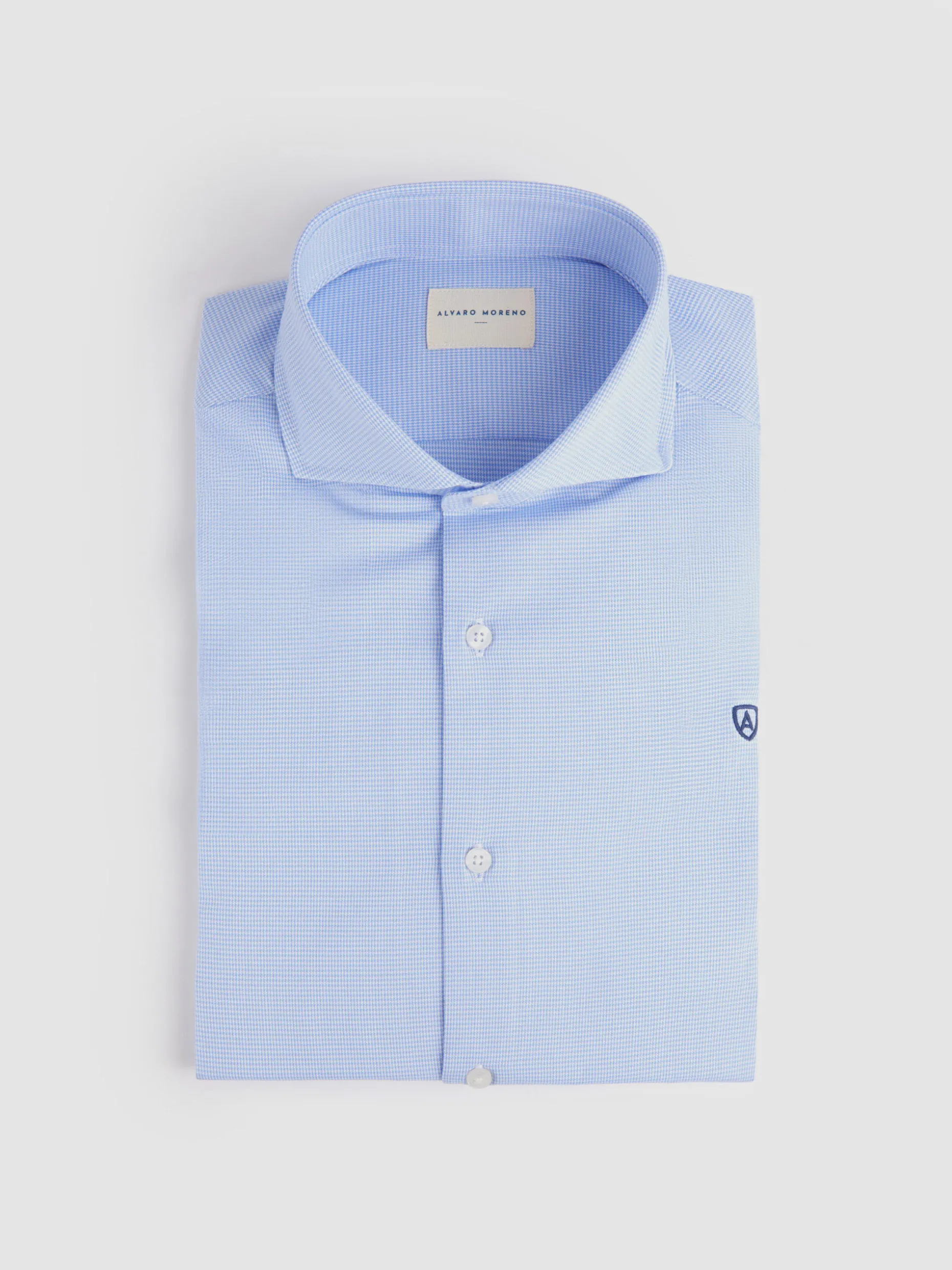 Camicia Elegante Uomo Stile Classico - Design Esclusivo Pata Gallo | Collezione Primavera Negozio Alvaro Moreno