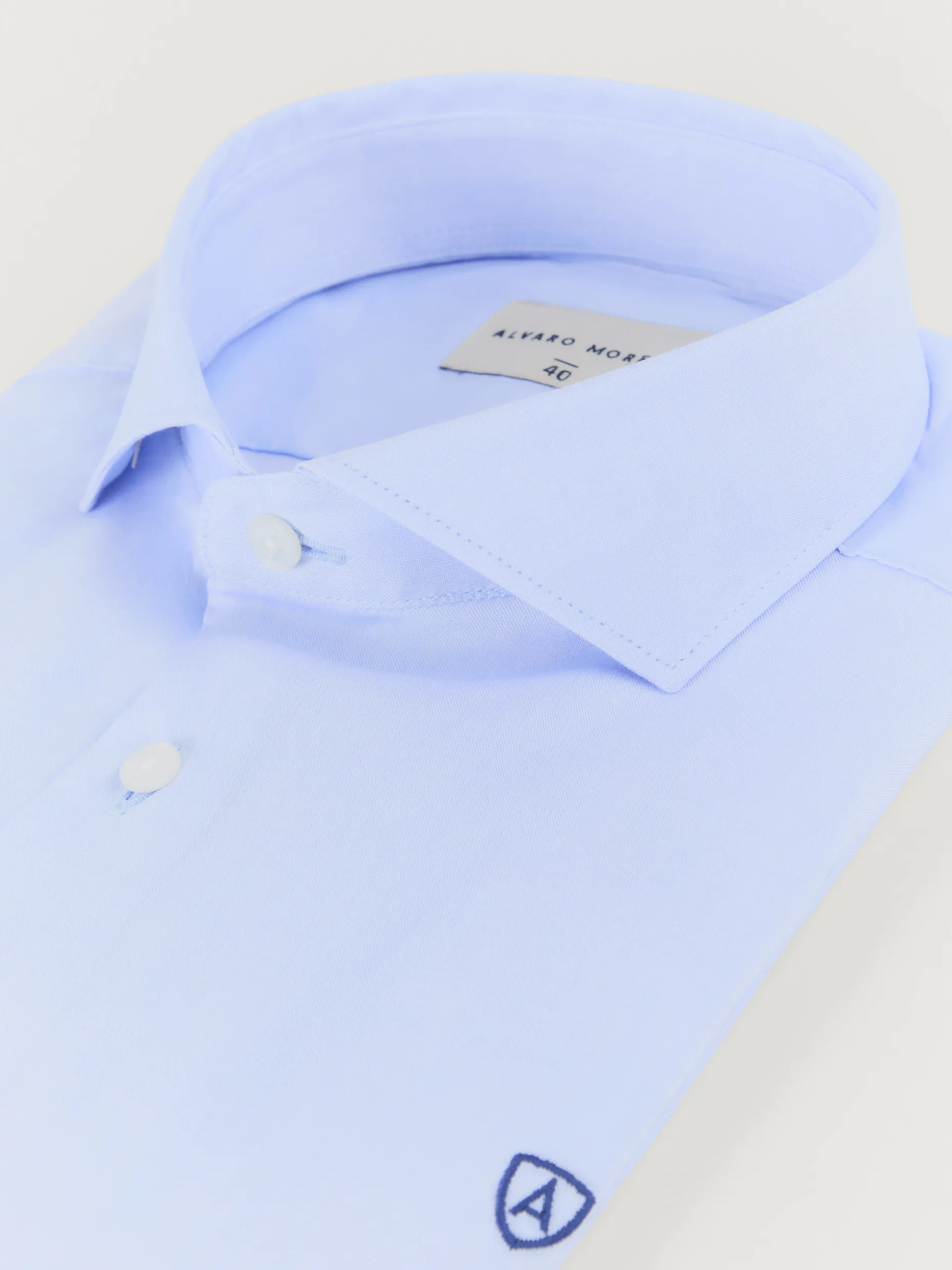Camicia Elegante Uomo con Ricami a Puntini | Collezione Esclusiva Alvaro Moreno - Acquisto Online Diretto